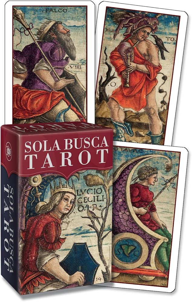 Sola Busca Tarot Mini: Lo Scarabeo: 9780738777887: Amazon.com: Books