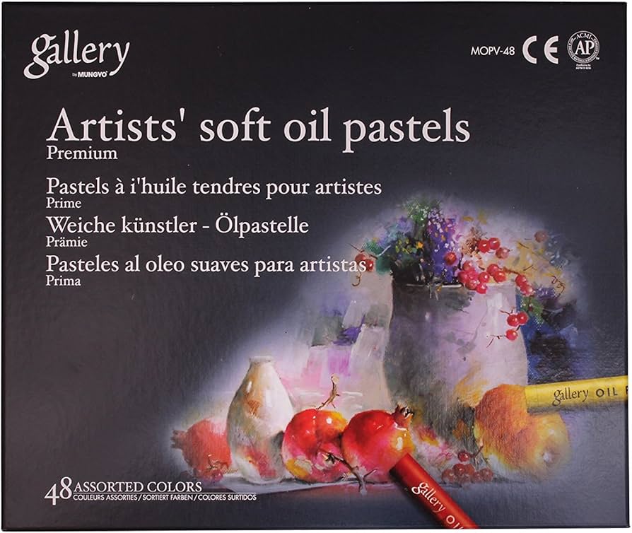 Amazon.com: Mungyo Gallery Artists Soft Oil Pastels Set of 48
