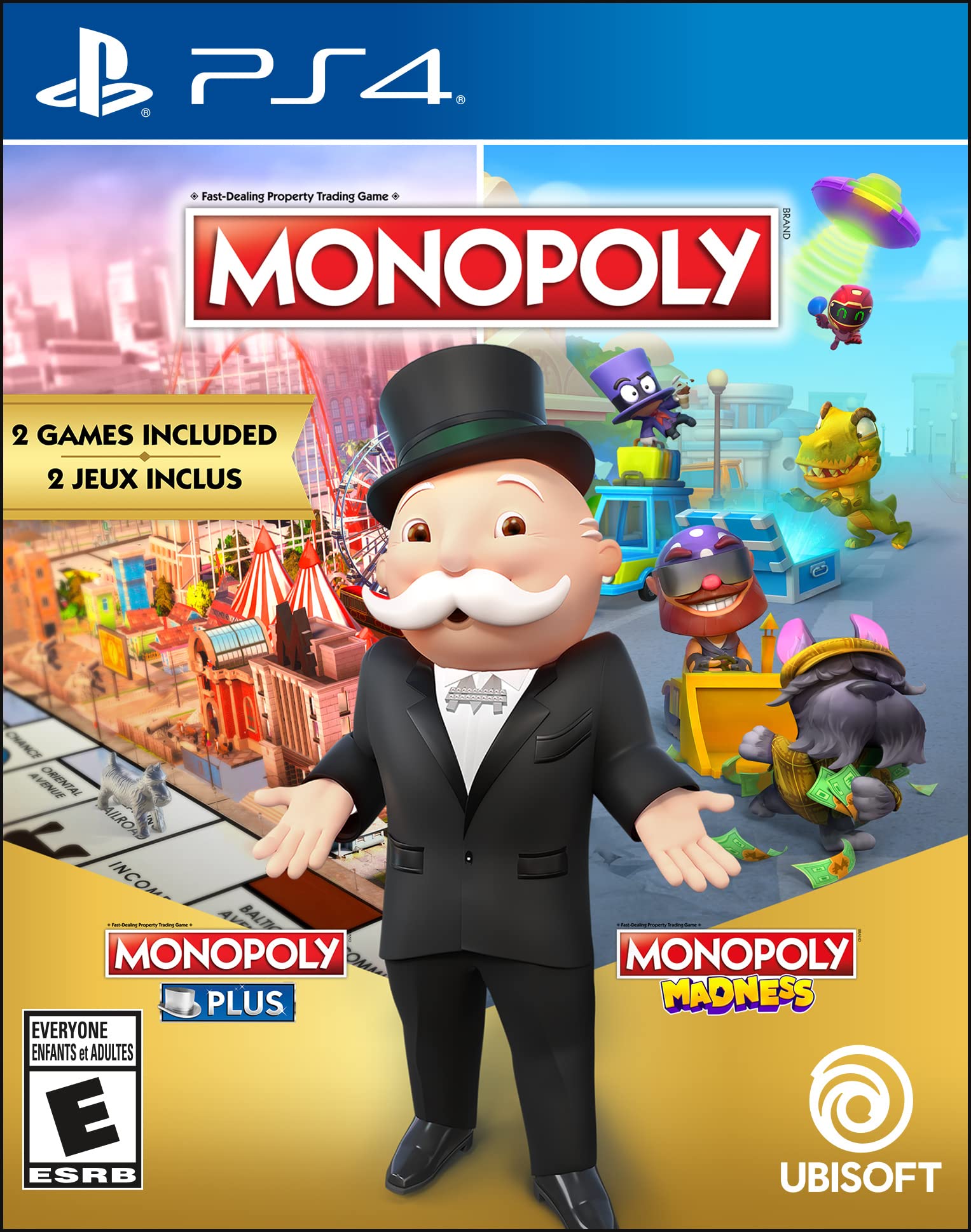 Amazon.co.jp: MONOPOLY + MOLOPOLY Madness (輸入版:北米) - PS4 : ゲーム