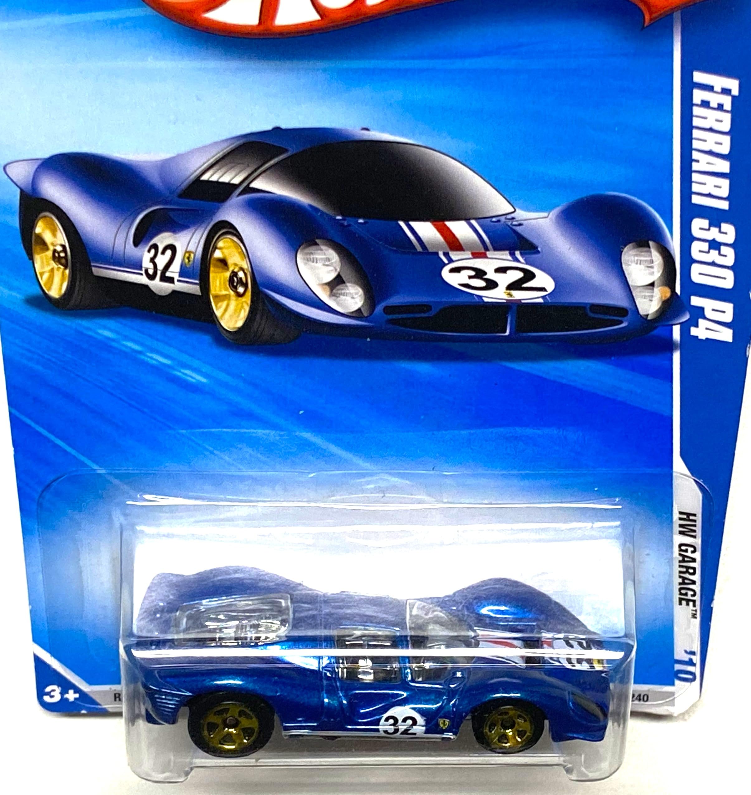 Amazon.com: Hot Wheels 2010-076/240 HW Garage 08/10 Ferrari 330 P4
