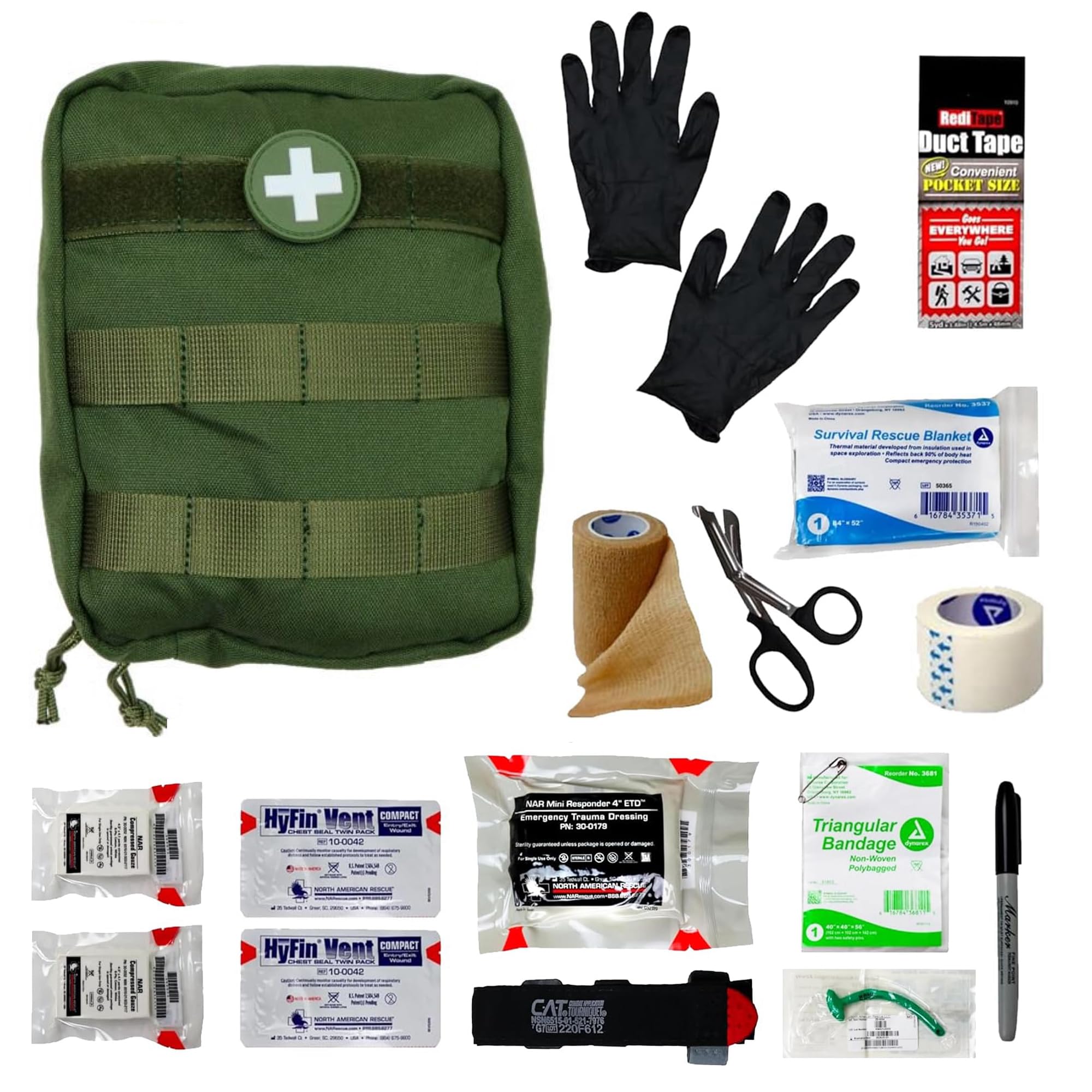 Amazon.com: IFAK (Individual First Aid Kit) Trauma Kit with CAT