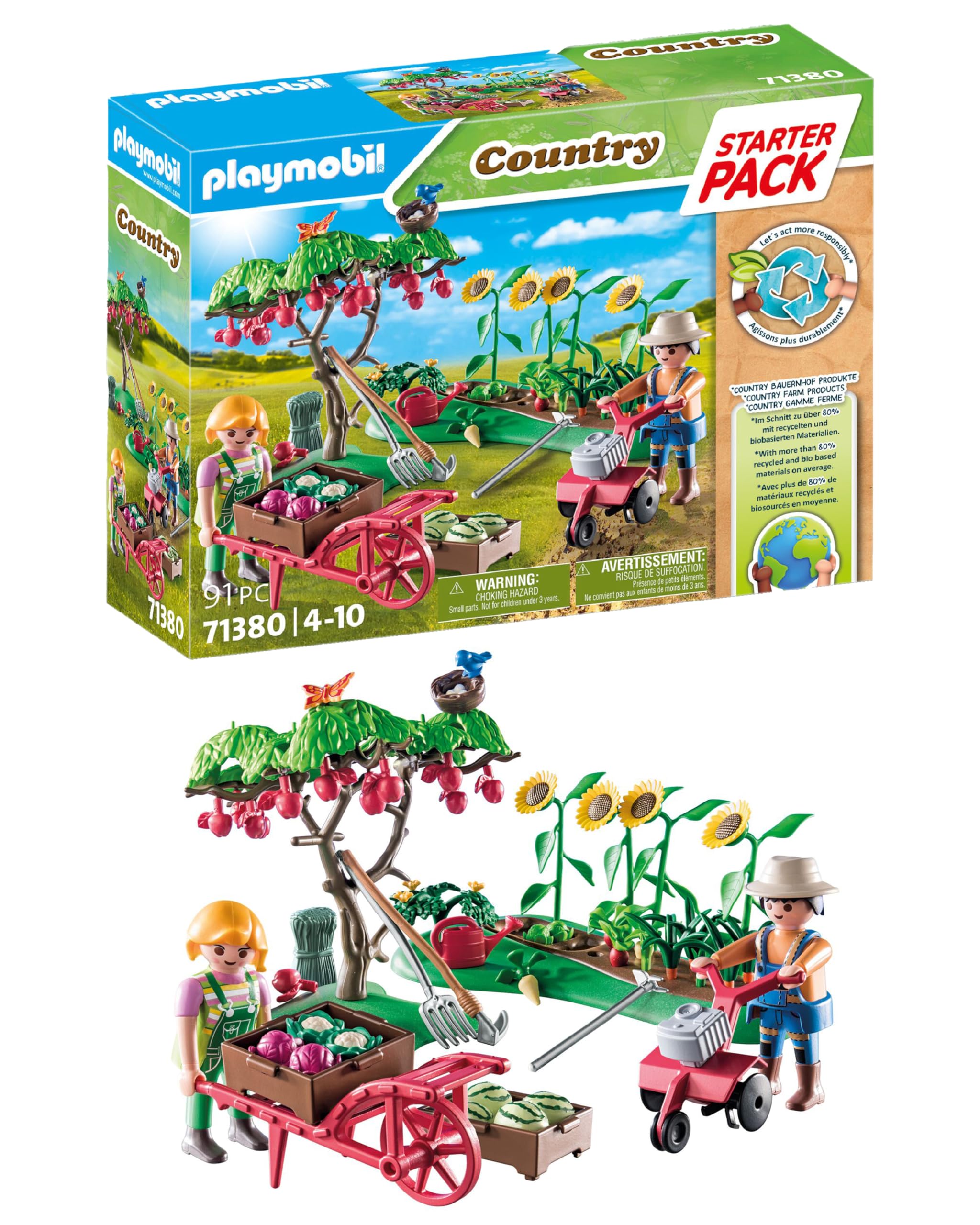 Amazon.com: PLAYMOBIL Starter Pack Orchard : Toys & Games