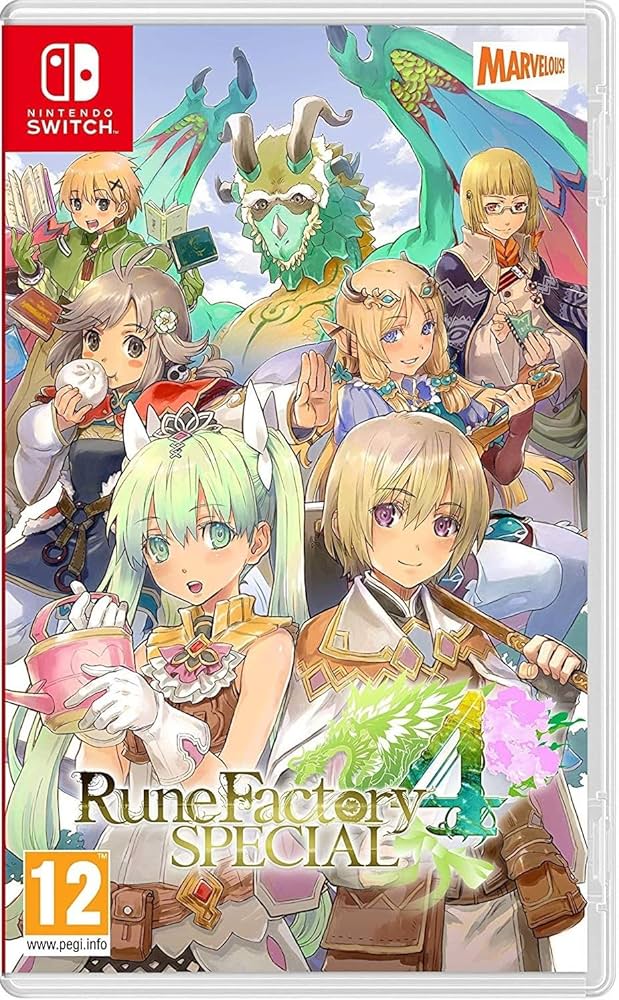 Rune Factory 4 Special (Nintendo Switch) | Amazon.com.br
