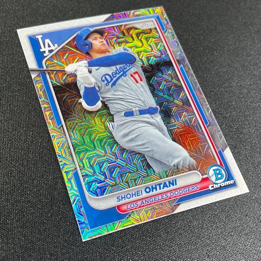 Amazon.co.jp: 2024 Topps Bowman Chrome 大谷翔平 リフラクターカード