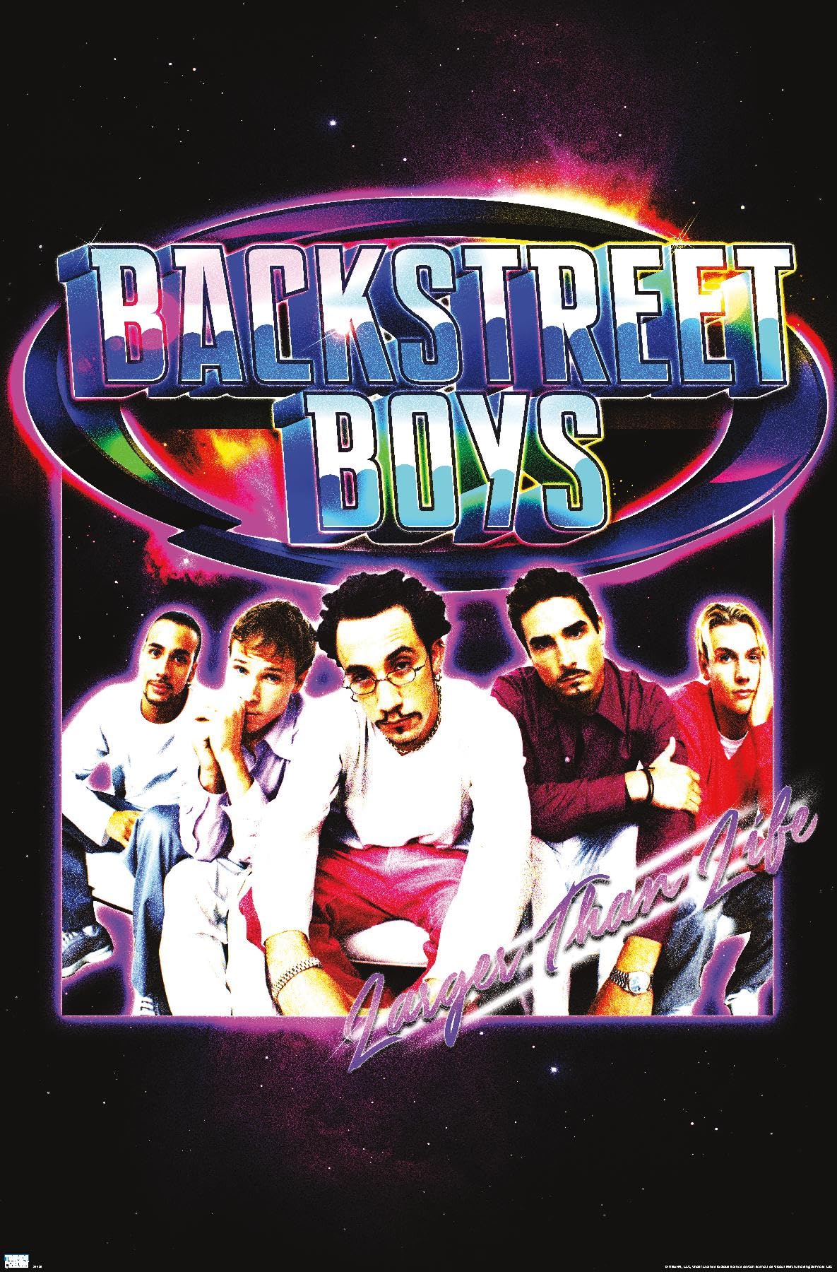 Amazon.com: Backstreet Boys - Larger Than Life Wall Poster, 34L