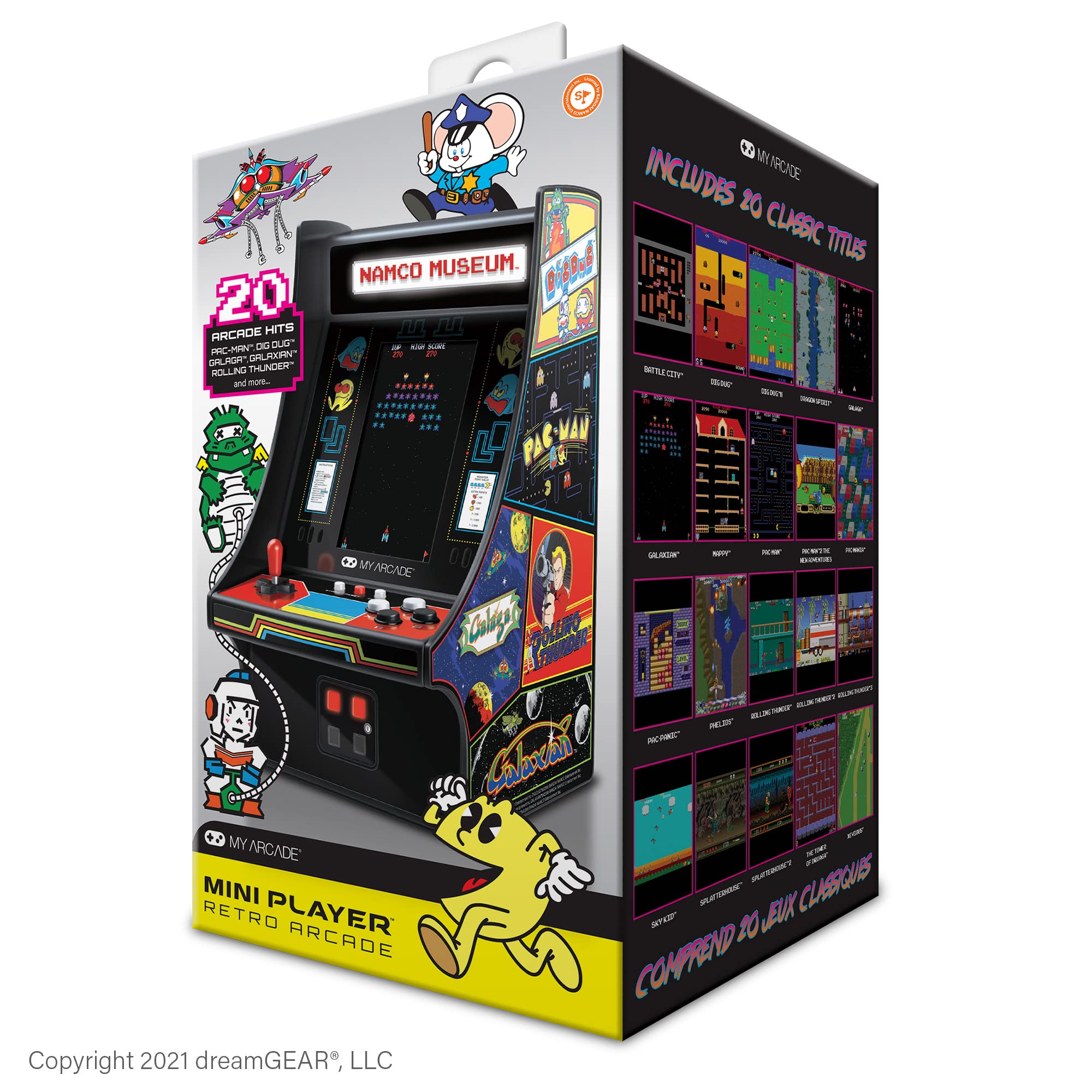 Amazon.co.jp: MyArcade 10インチ バンダイナムコミュージアム HITS