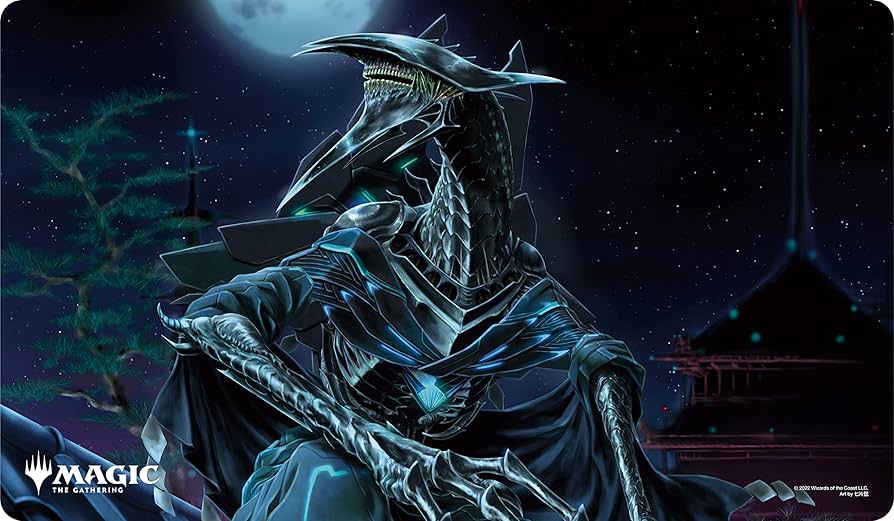 空翔ける雪花石の天使 mtg プレイマット Howard Lyon サインド 空