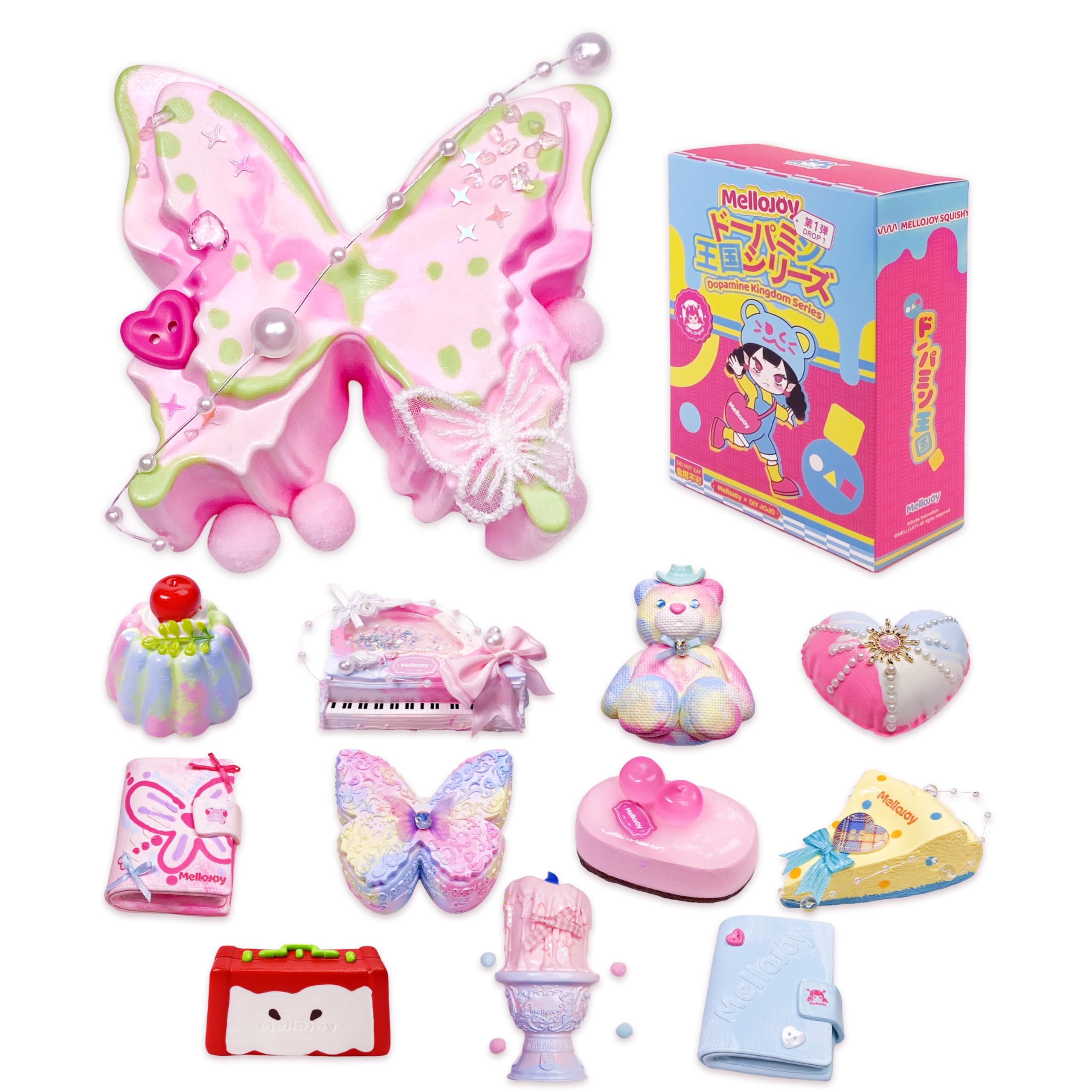 Amazon | Mellojoy - ドーパミン王国シリーズ - 第一弹 スクイーズトイ