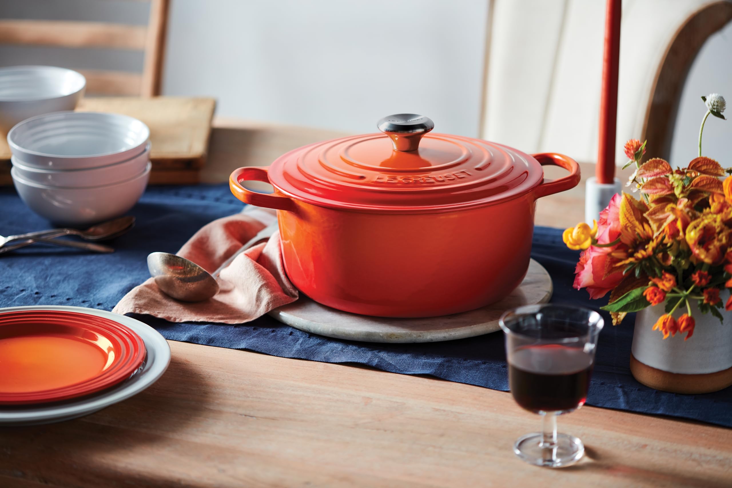 Amazon.co.jp: 【Le Creuset】 シグニチャー ココット・ロンド 18cm