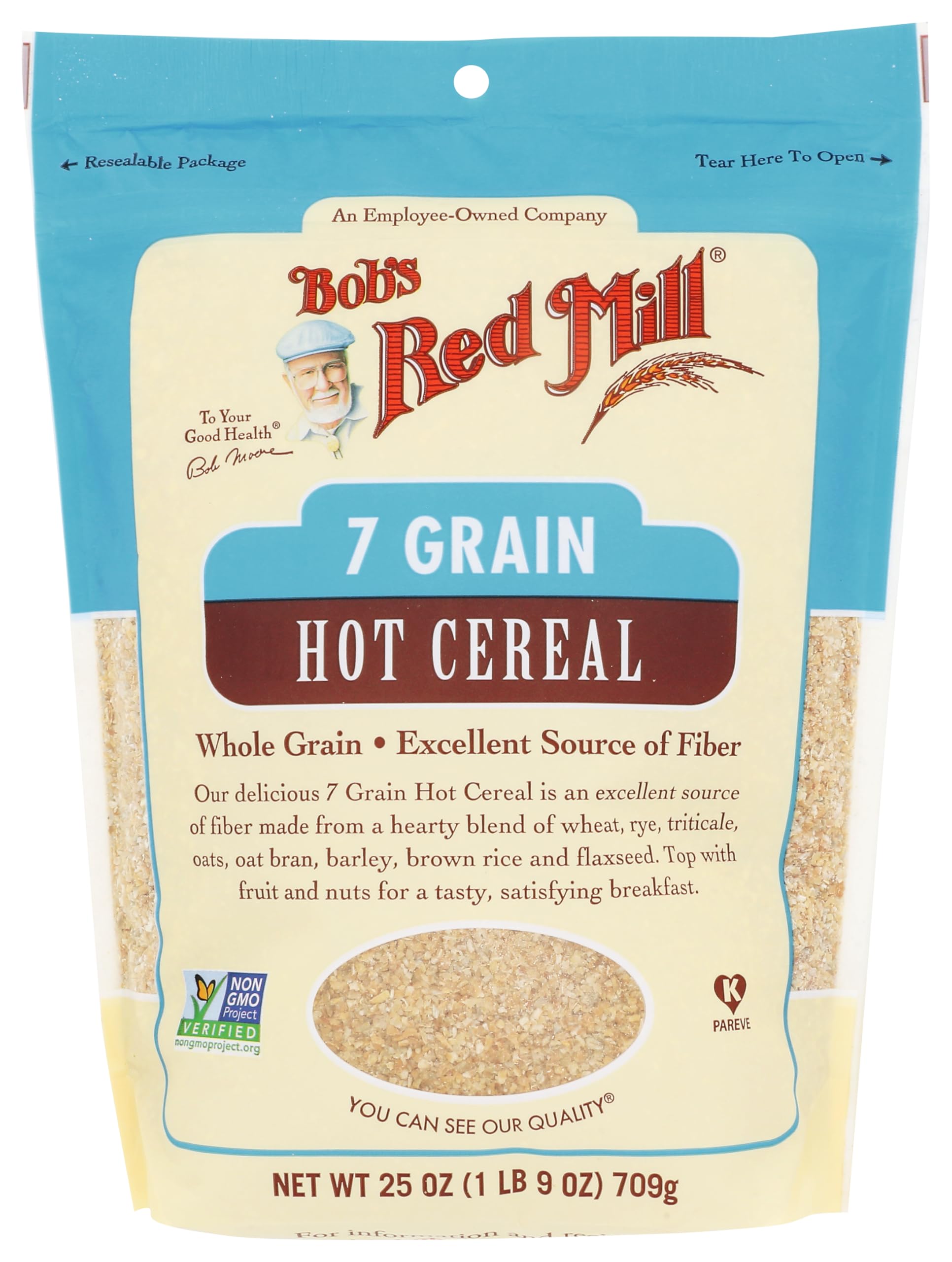 Amazon.com: Bob's Red Mill 7 Grain Hot Cereal, 25 Oz : Grocery