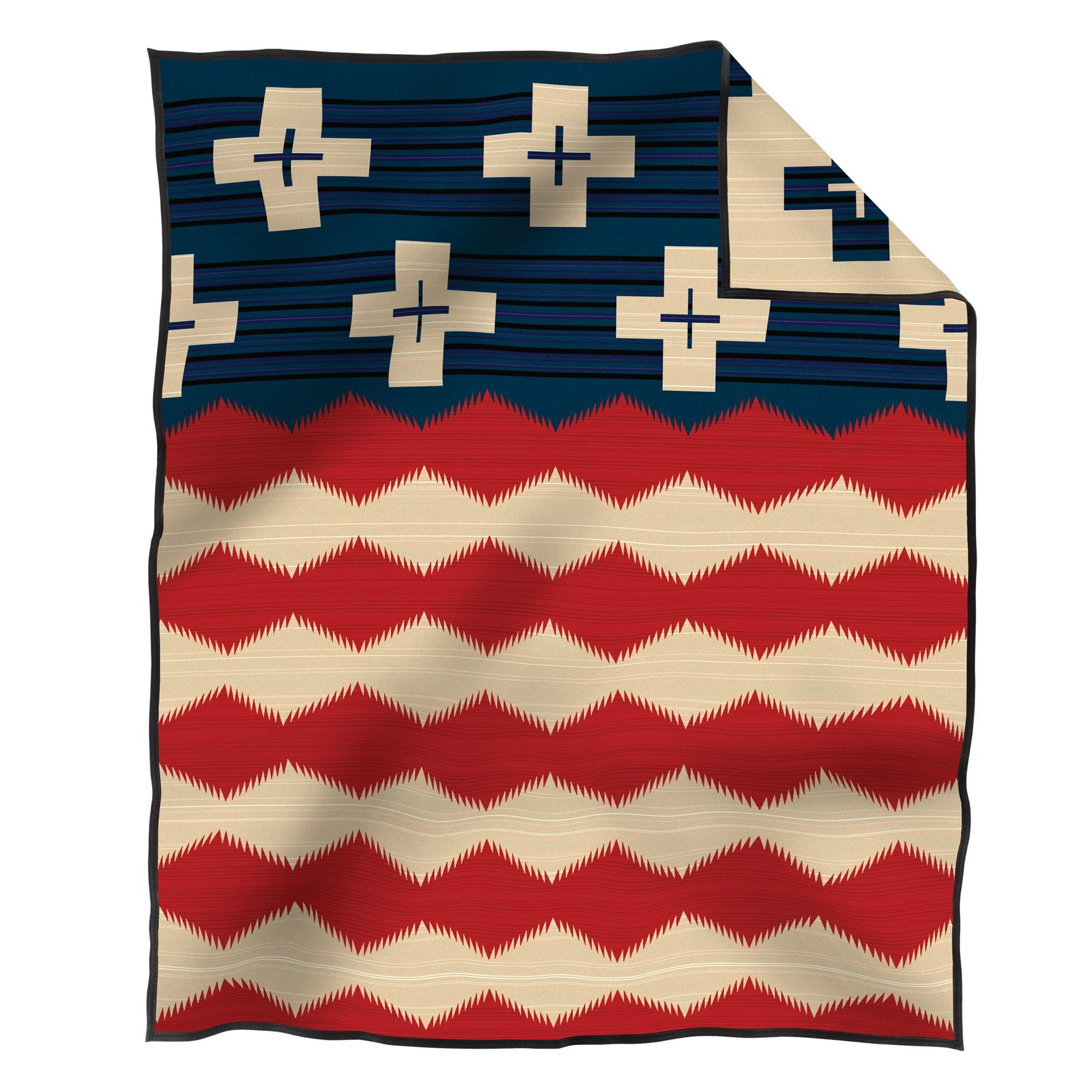 Amazon｜Pendleton ジャカード アンナップ ツインブランケット 64