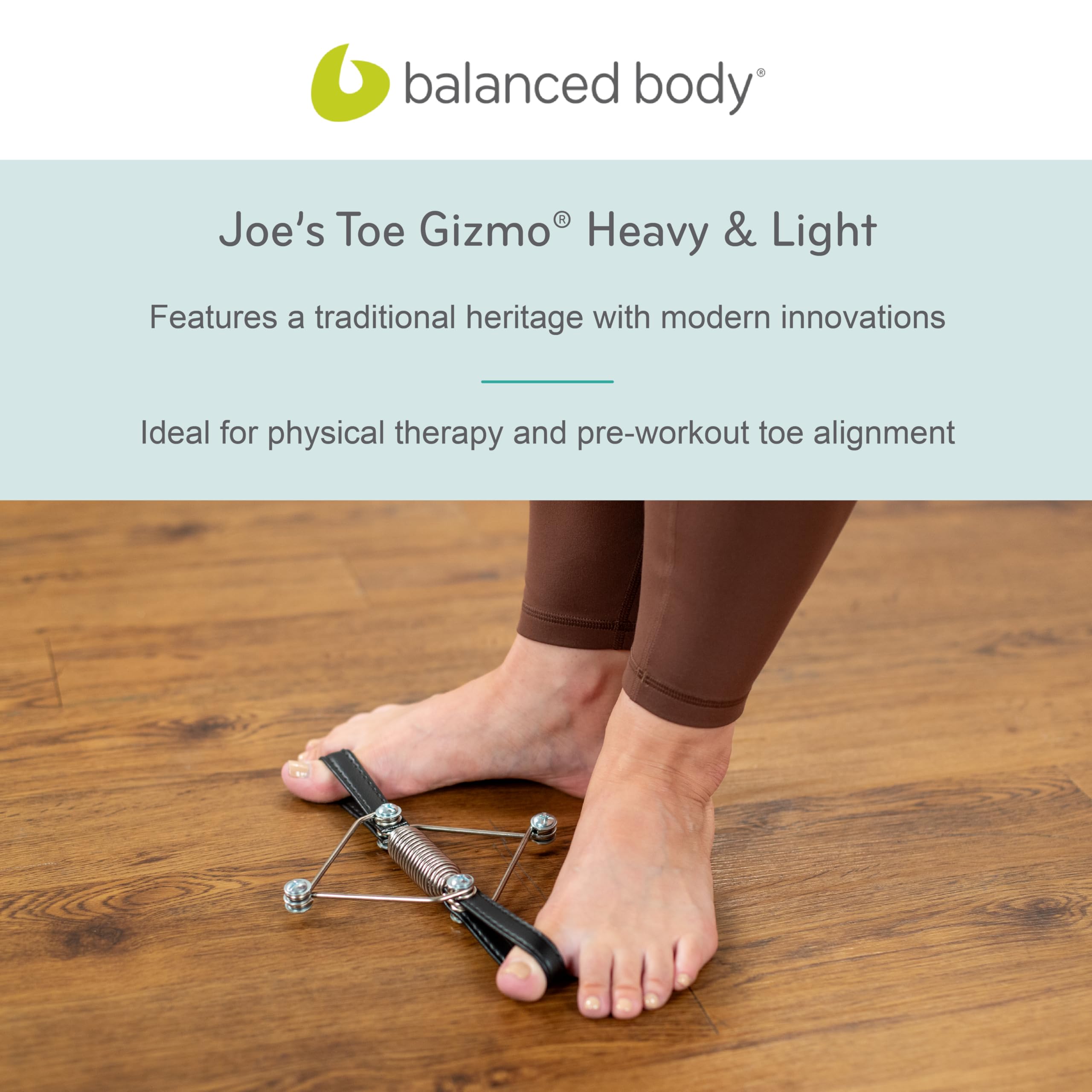 Amazon.co.jp: Balanced Body Joe's Toe Gizmo Pilates Foot Exercise