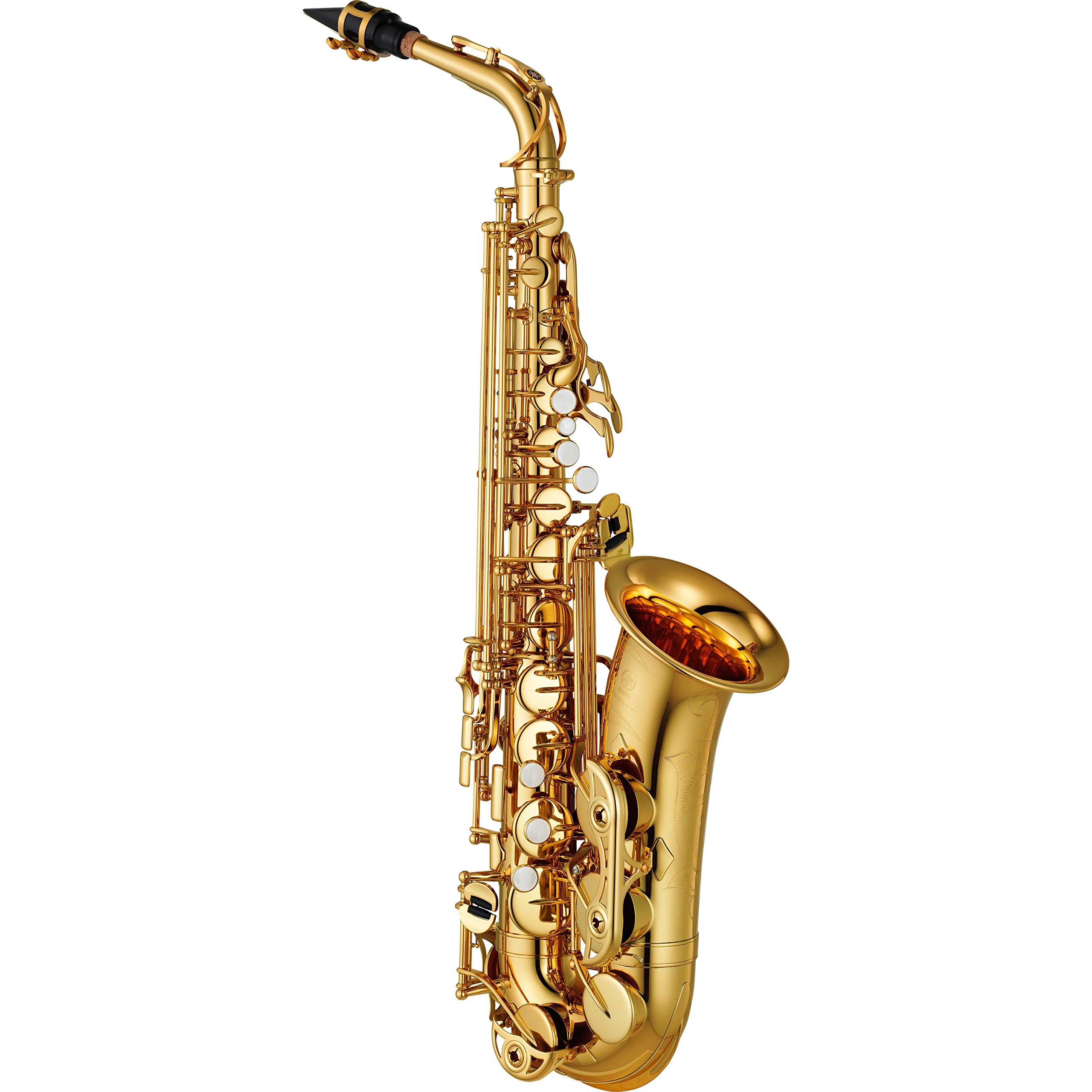 Amazon.com: Yamaha YAS-480 Intermediate Eb Alto Saxophone, Gold