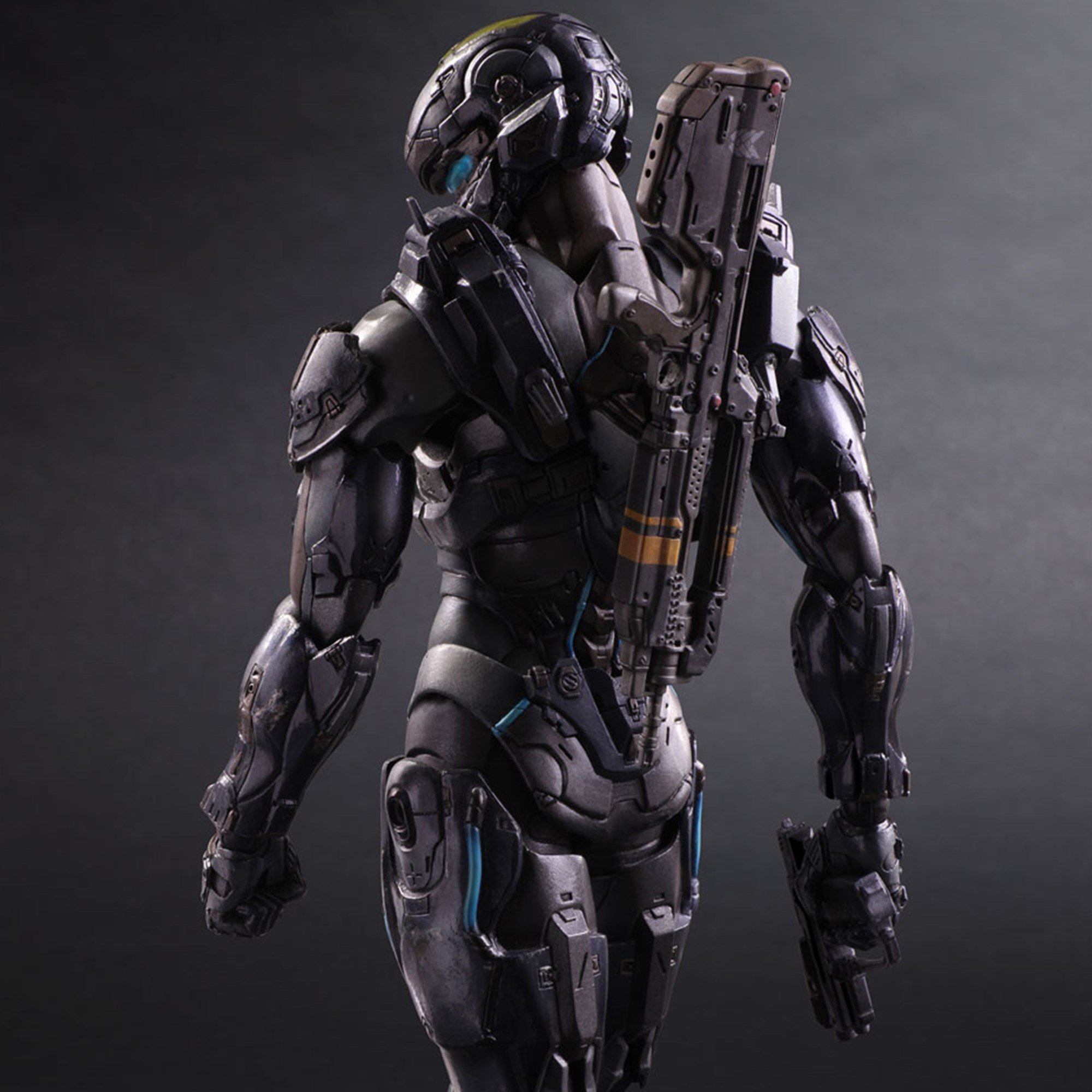 Amazon.com: Square Enix Halo 5: Spartan Locke Play Arts Kai Action