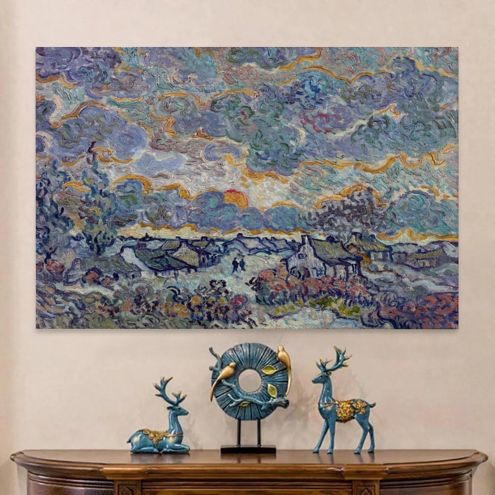 Amazon.co.jp: フィンセント・ファン・ゴッホ 1890年作「ブラバントの