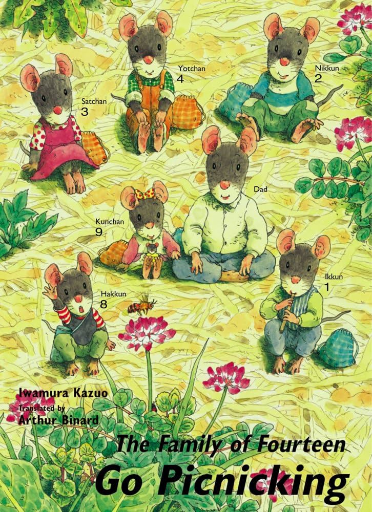The Family of Fourteen Go Picnicking 14ひきのぴくにっく・英語版