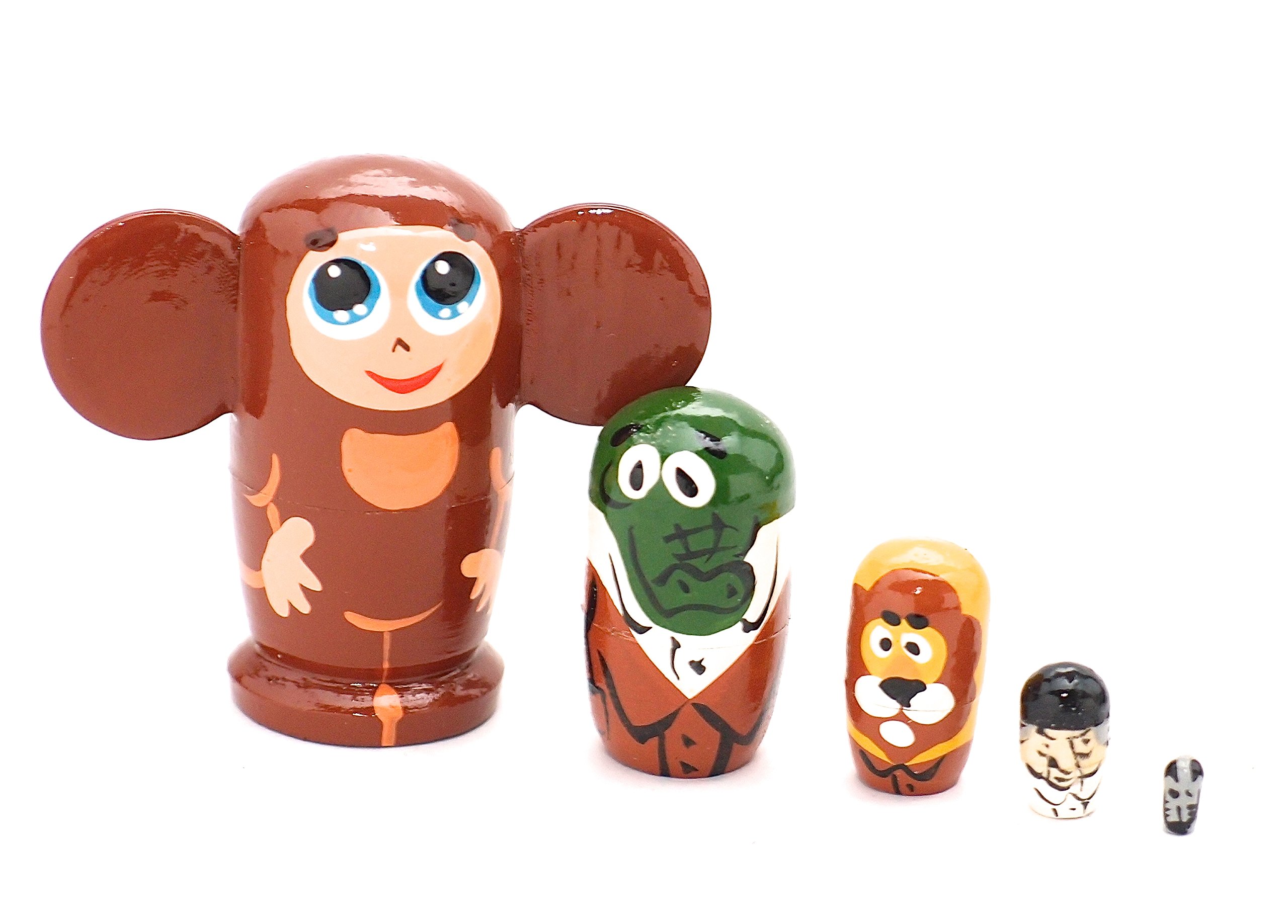 Amazon.co.jp: ミニ マトリョーシカ 5個組 「極小チェブラーシカ