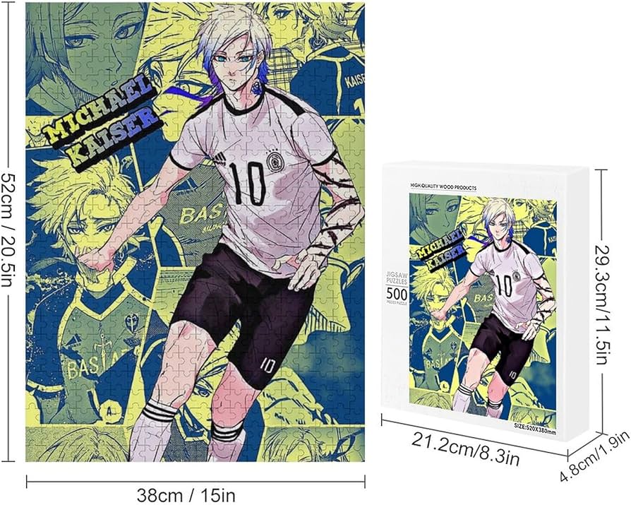 Amazon.co.jp: ブルーロック ミヒャエル・カイザー ジグソーパズル 300