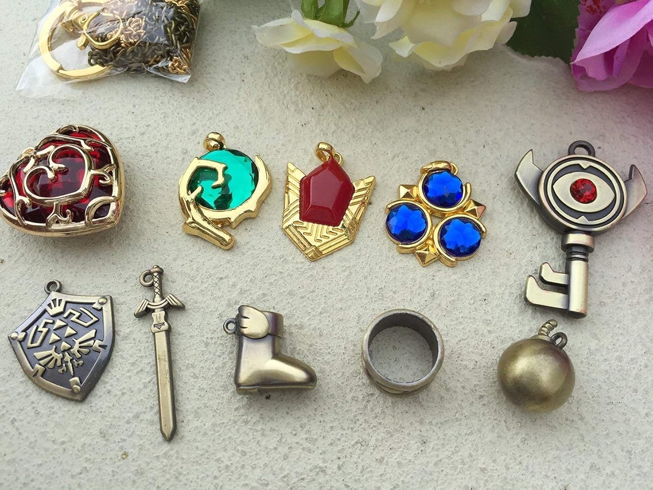 Amazon.co.jp: [KASVIN] ゼルダの伝説 アクセサリー セット ゼルダ