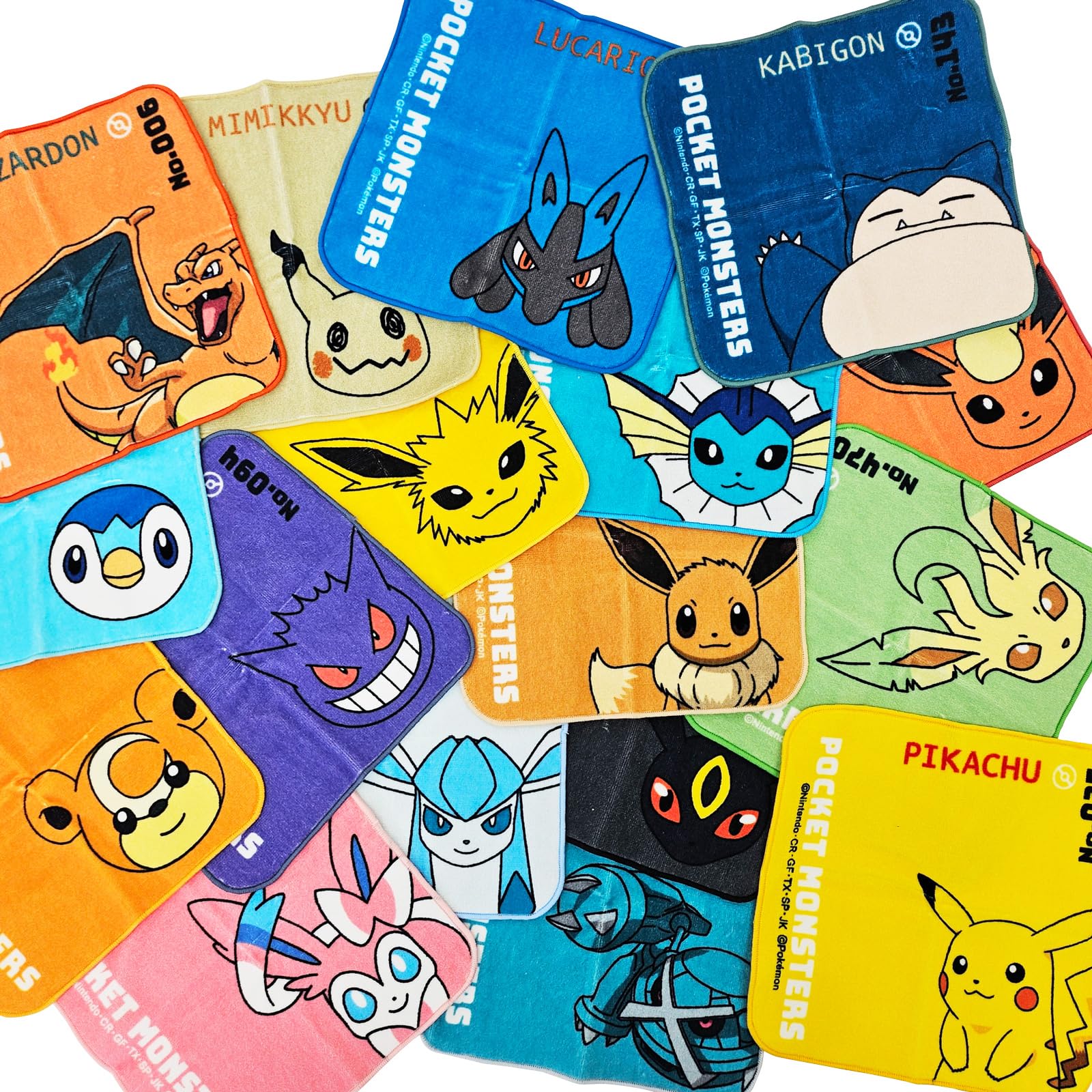 Amazon｜林(Hayashi) ミニタオル 約20×20cm ポケモン マホイップ