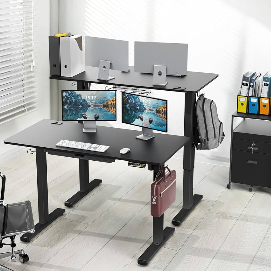 Amazon.com: SHW 48-Inch Electric Height Adjustable Standing Desk