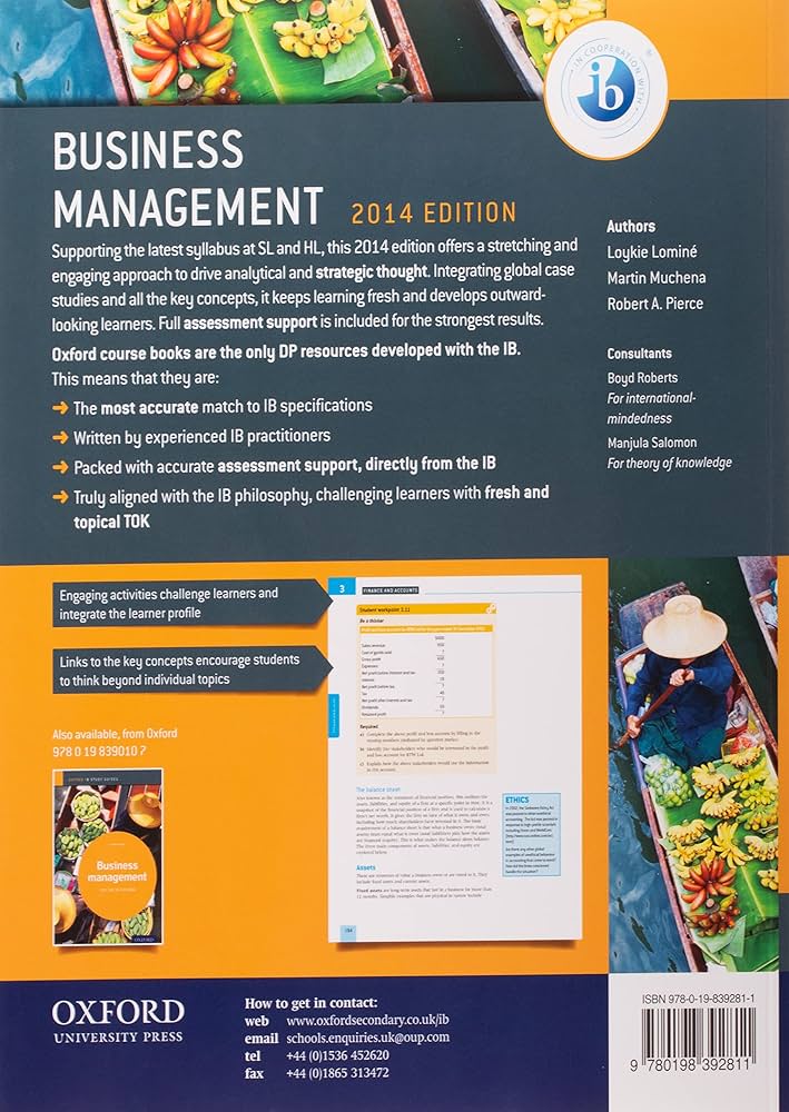 IB Business Management Course Book: 2014 edition: Oxford IB