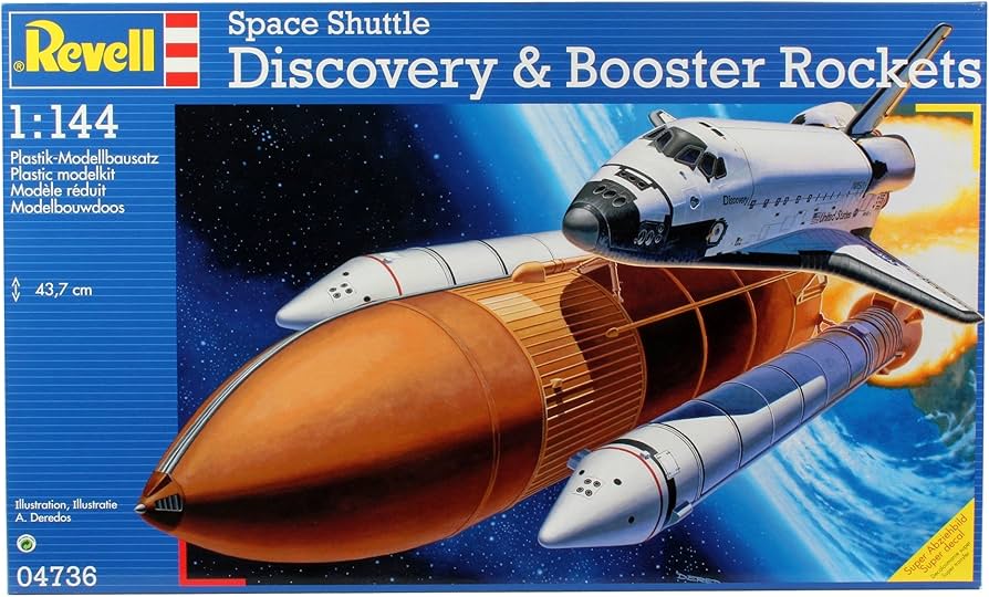 Amazon.com: Revell 04736 Space Shuttle Discovery : Toys & Games