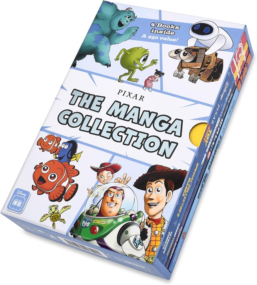 Amazon.com: Disney Manga: The Pixar Collection (Box Set