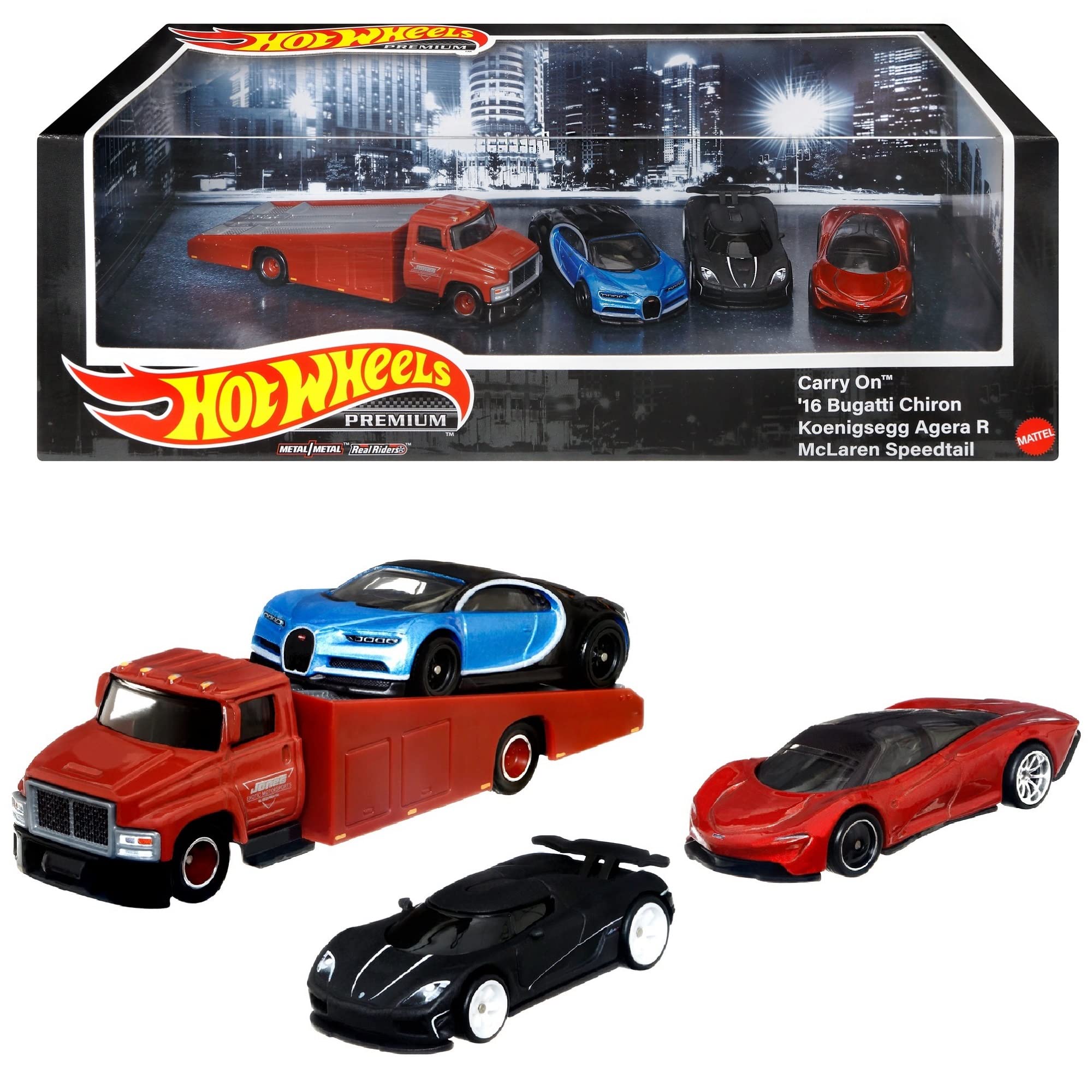 Amazon | ホットウィール(Hot Wheels) プレミアム コレクターセット