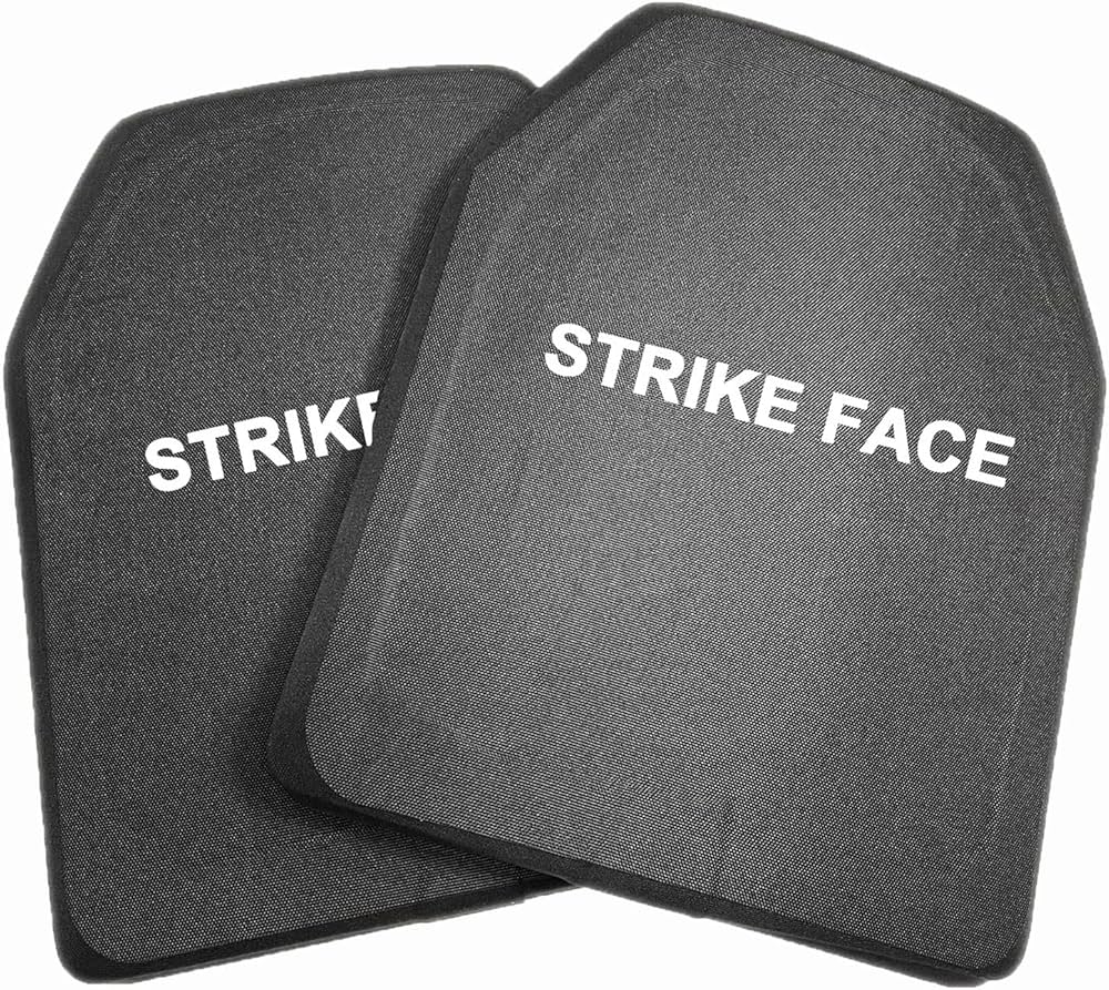 Amazon.co.jp: 実物 防弾プレート NIJ-IIIA セラミック PE 保護武装