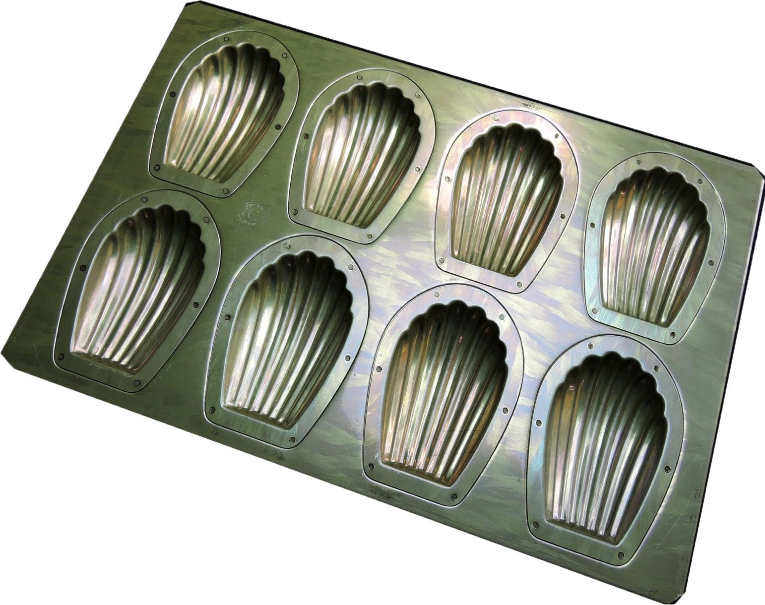 Amazon | 千代田金属 コンセプトサイズ(1/4) マドレーヌ型天板 8取