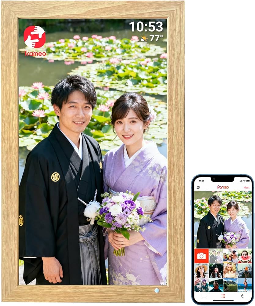 Amazon.co.jp: 64GB 21.5inch FRAMEO デジタルフォトフレーム