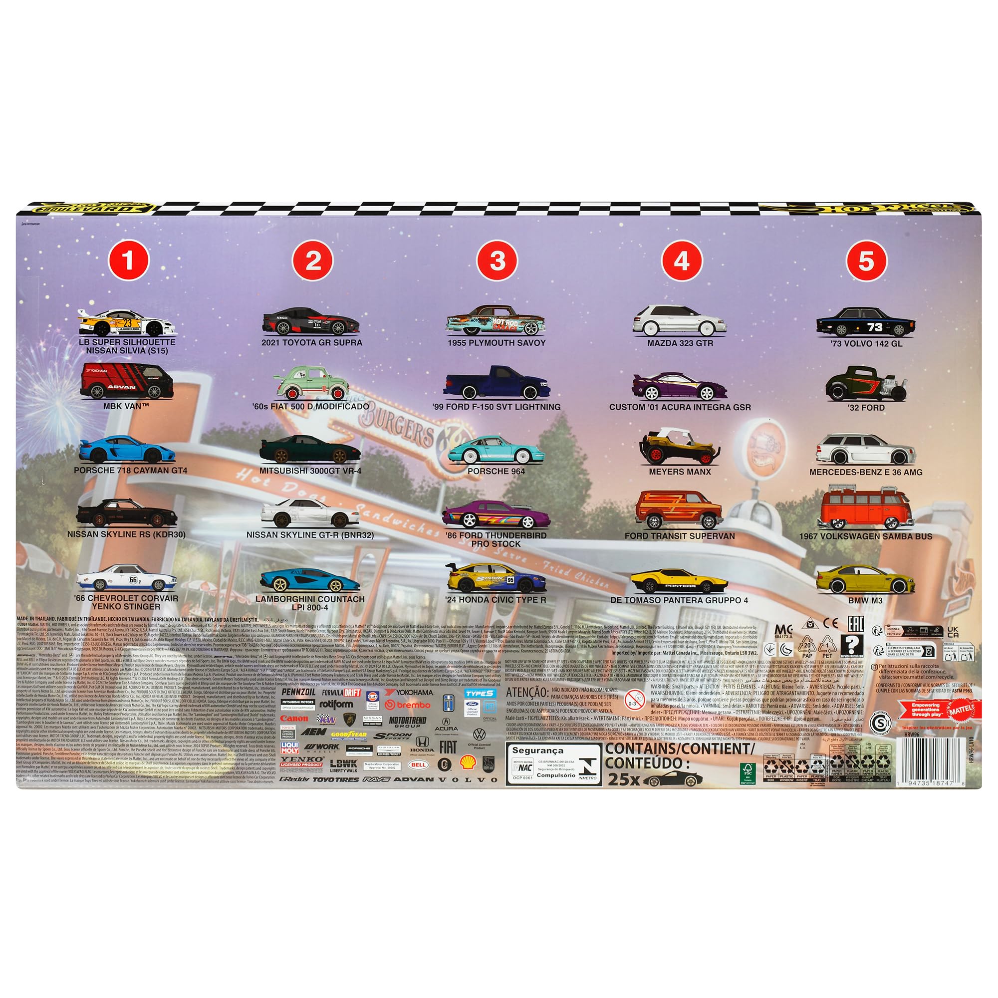 Amazon | ホットウィール(Hot Wheels) ブールバード 25カー