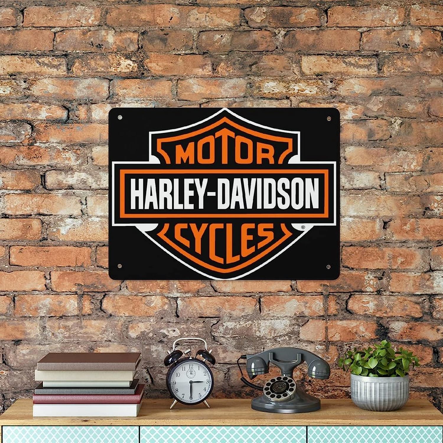 Amazon.co.jp: ハーレーダビッドソン 金属ポスター インテリア