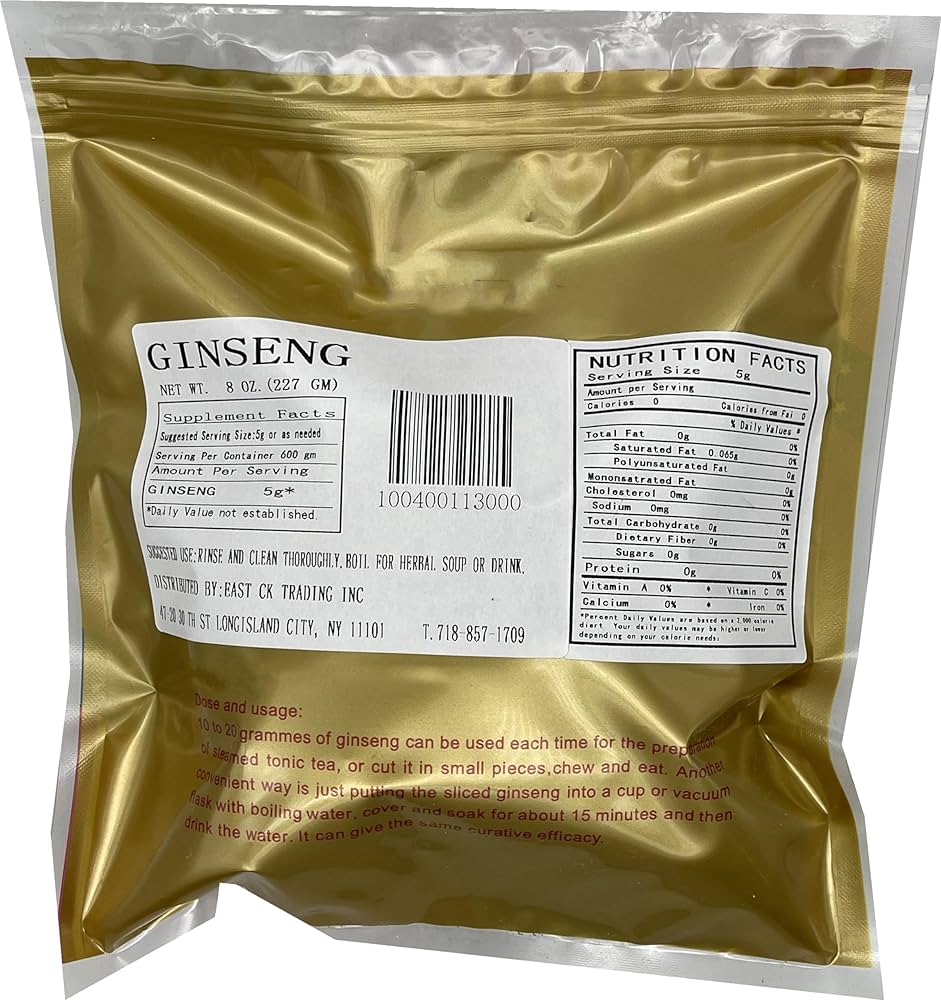 Amazon.com: President Brand American Ginseng SKU 0200PB-8