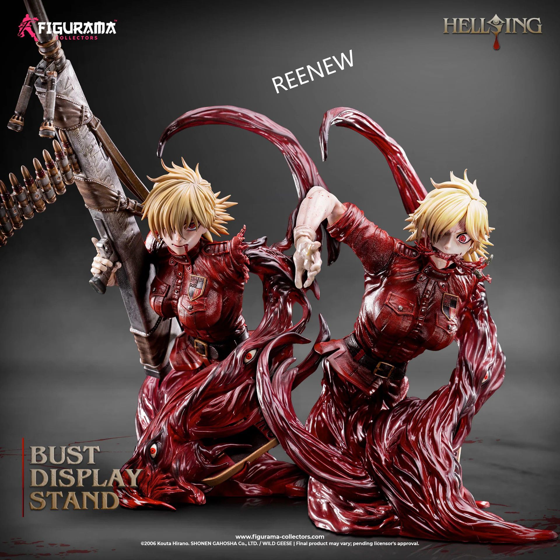 Amazon.co.jp: REENEW ヘルシング セラス・ヴィクトリア フィギュア