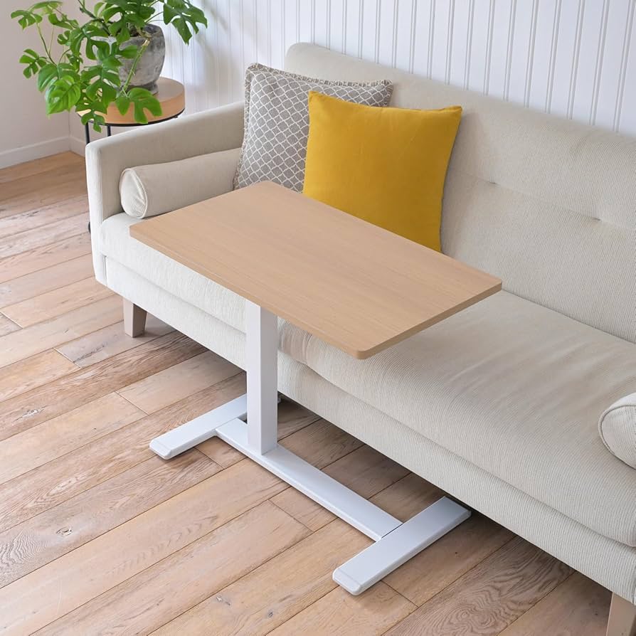 Amazon.co.jp: 山善(YAMAZEN) 昇降デスク サイドテーブル キャスター