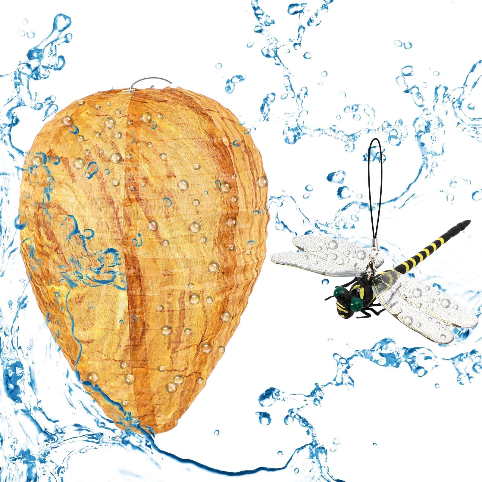 Amazon.co.jp: Neiang ハチの巣ガード 防水 オニヤンマ君 虫除け 蜂よ