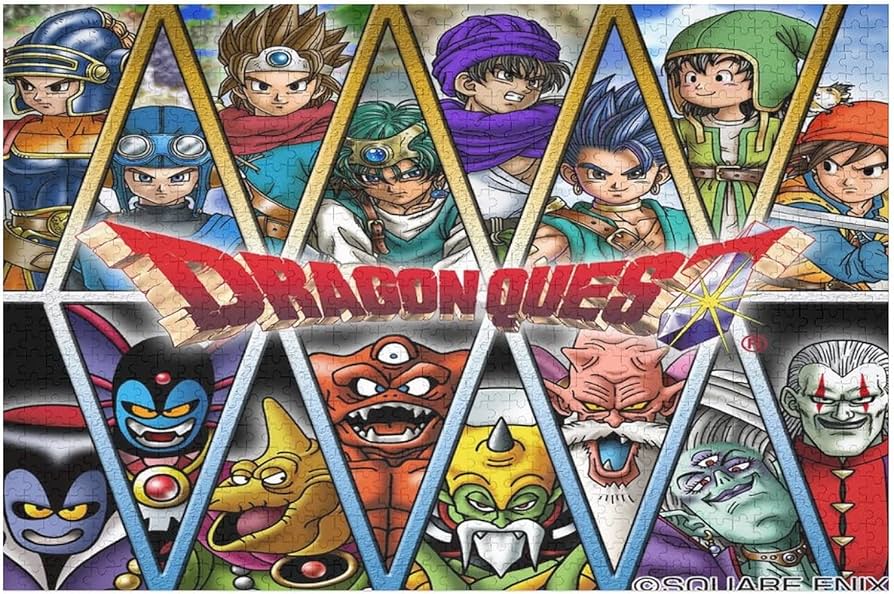 Amazon.co.jp: ドラゴンクエストV 天空の花嫁ジグソーパズル 300/500