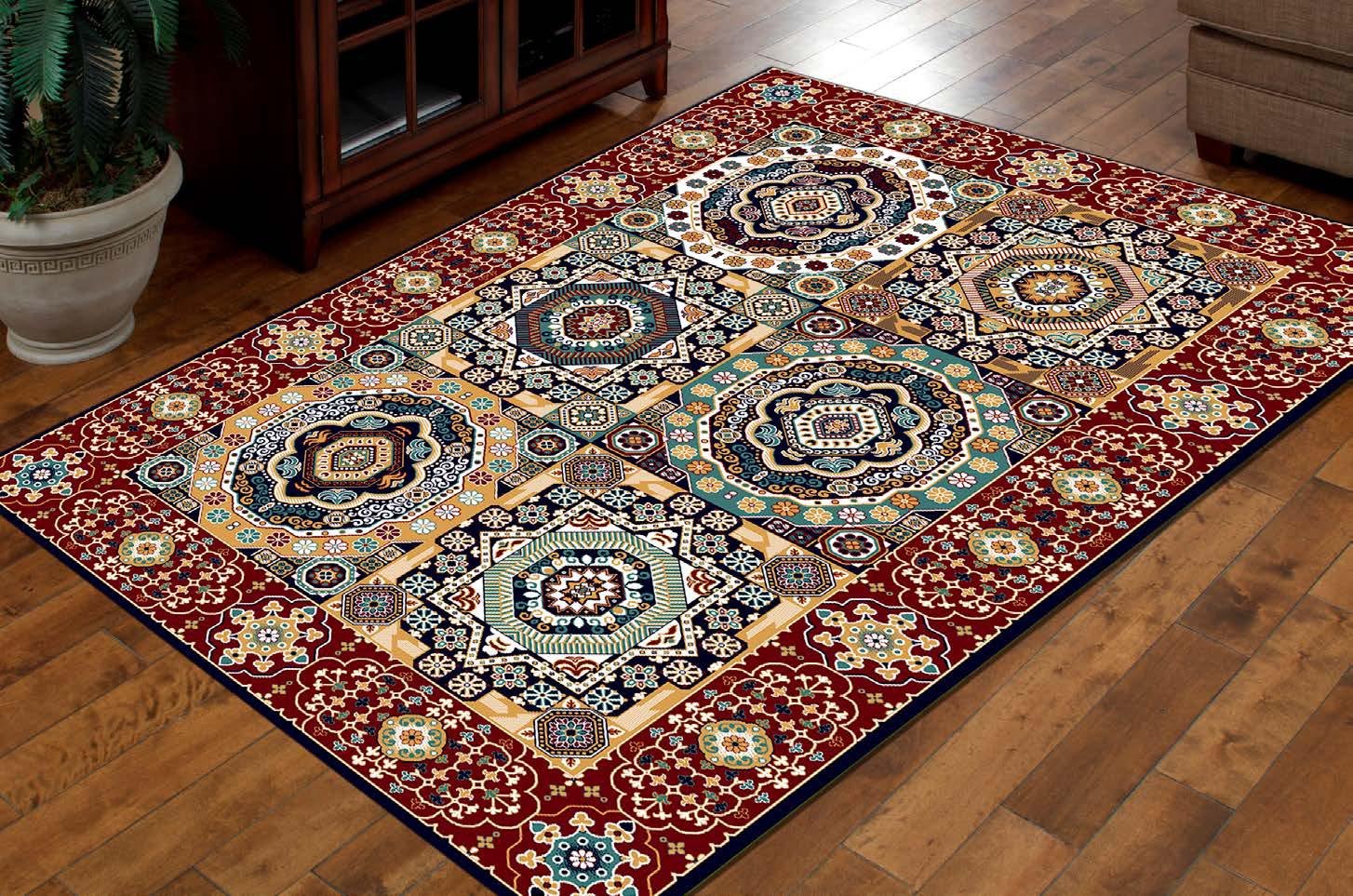 Amazon｜100% モンゴルのウールカーペット /100% MONGOLIAN WOOL