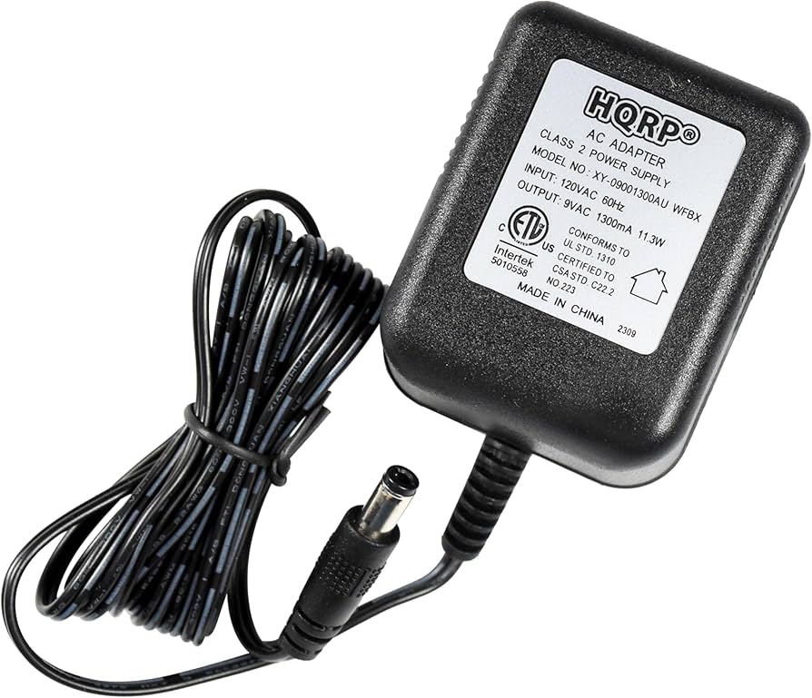 HQRP AC Adapter Compatible with DigiTech Whammy Pedal I/Whammy