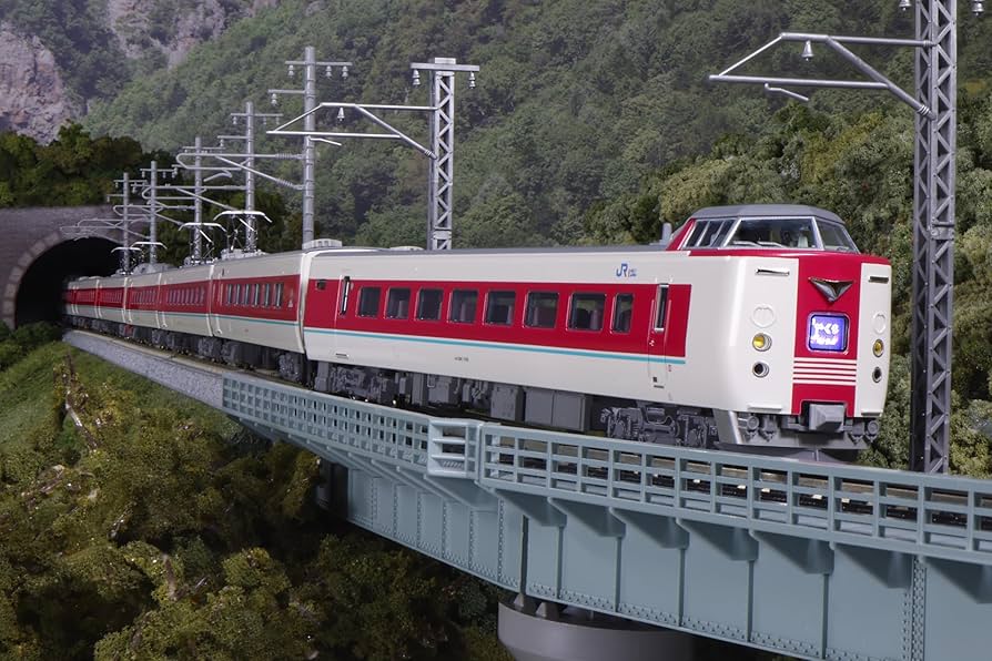 Amazon | KATO Nゲージ 381系 ゆったりやくも ノーマル編成 グレー台車