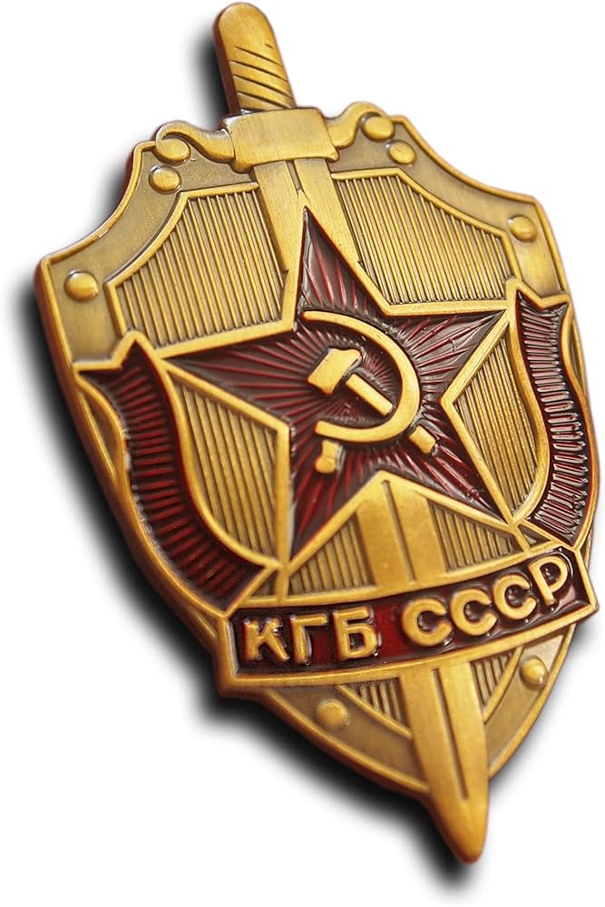 Amazon | Trikoty KGB ロシアバッジ ソビエト共産主義鎌&ハンマー