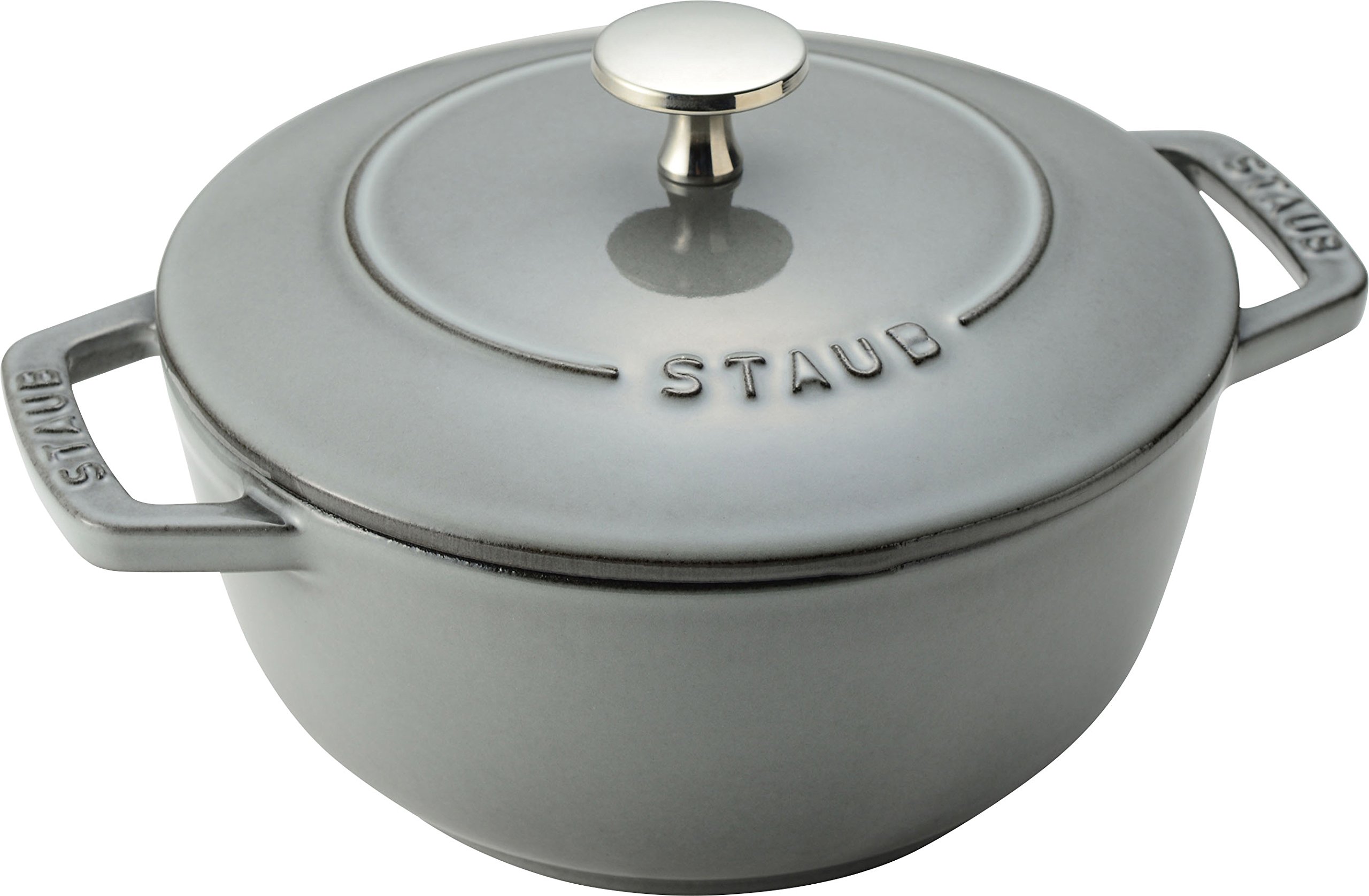 Amazon.co.jp: ストウブ(Staub) 「 ワナベ グレー M 18cm 」 両手 鋳物