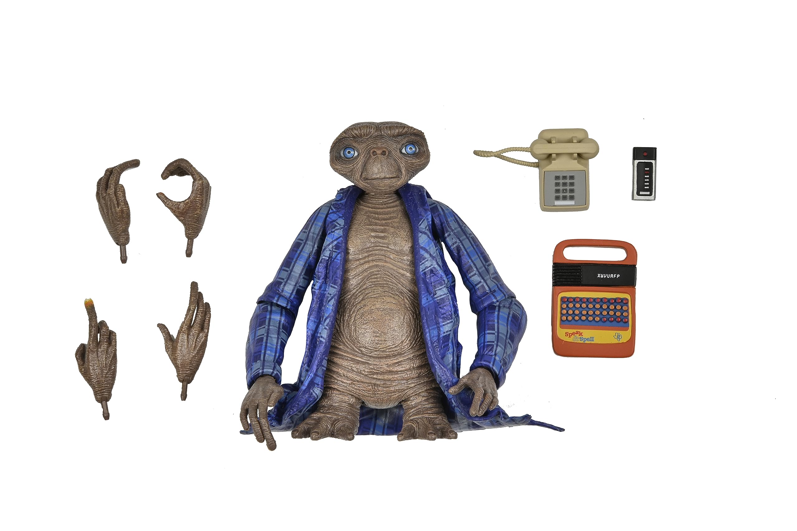 Amazon.co.jp: NECA - E.T.- 40th Anniversary Telepathic E.T.