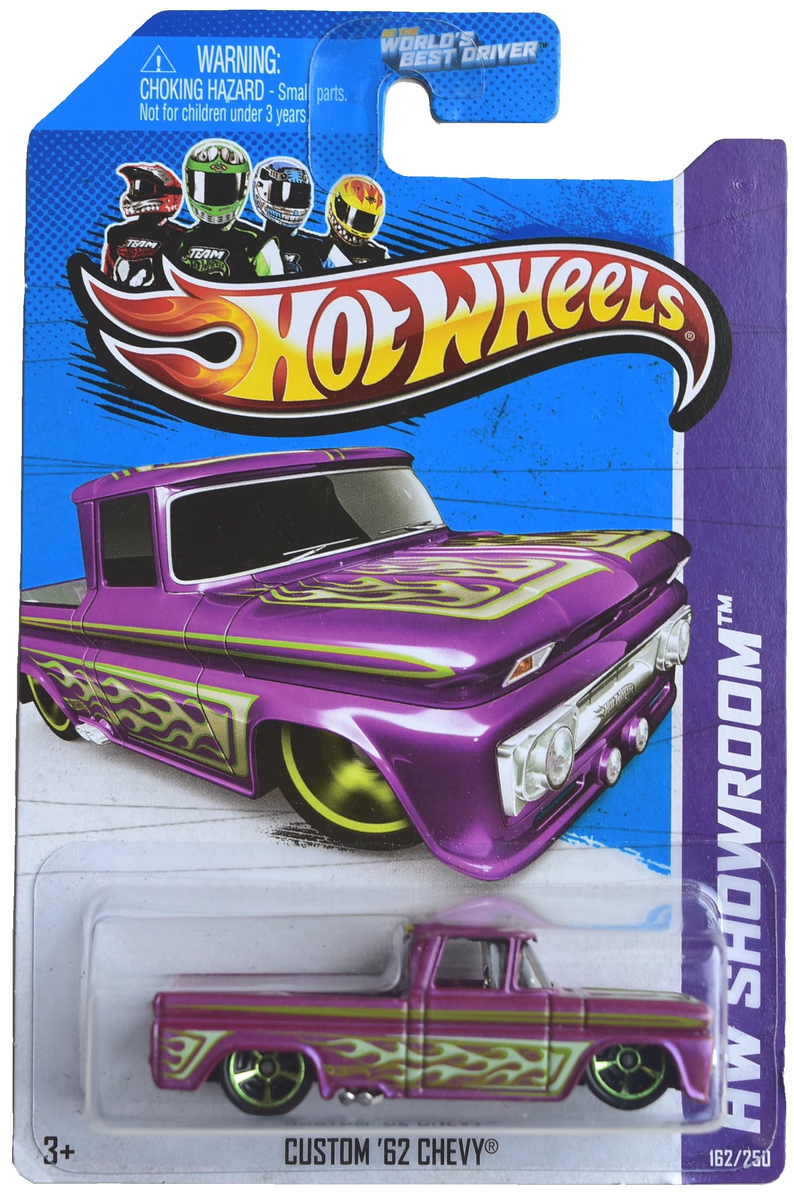 Amazon.com: Mattel Hot Wheels Custom '62 Chevy, HW Showroom 162