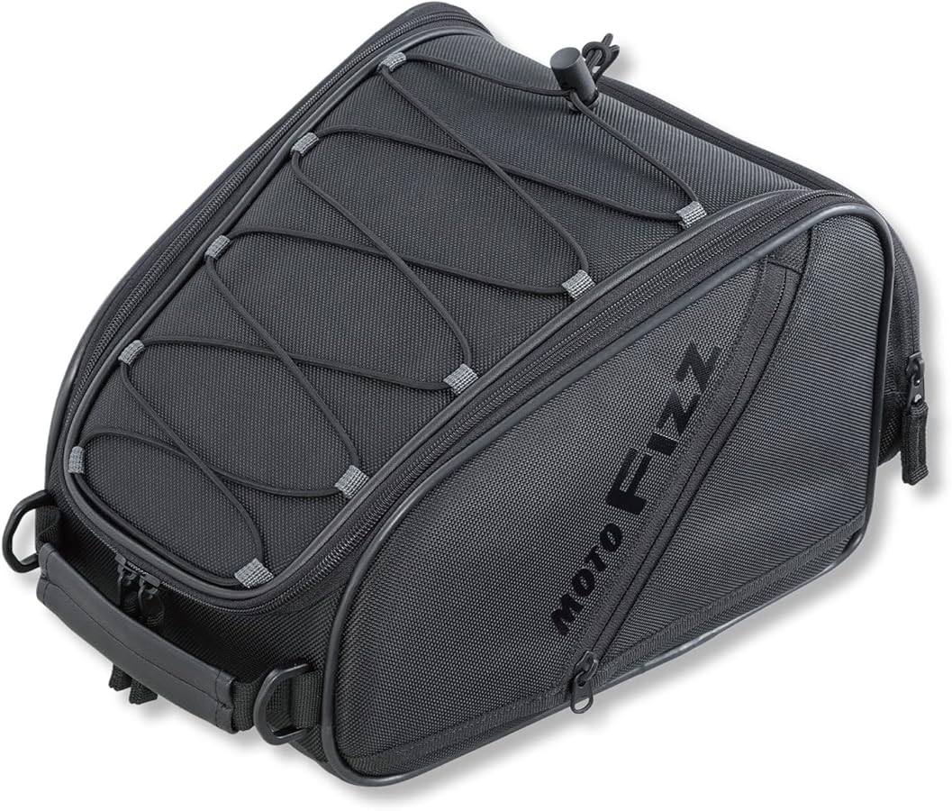Amazon | [Tanax] バイク用シートバッグ MOTOFIZZ ブラック | シート