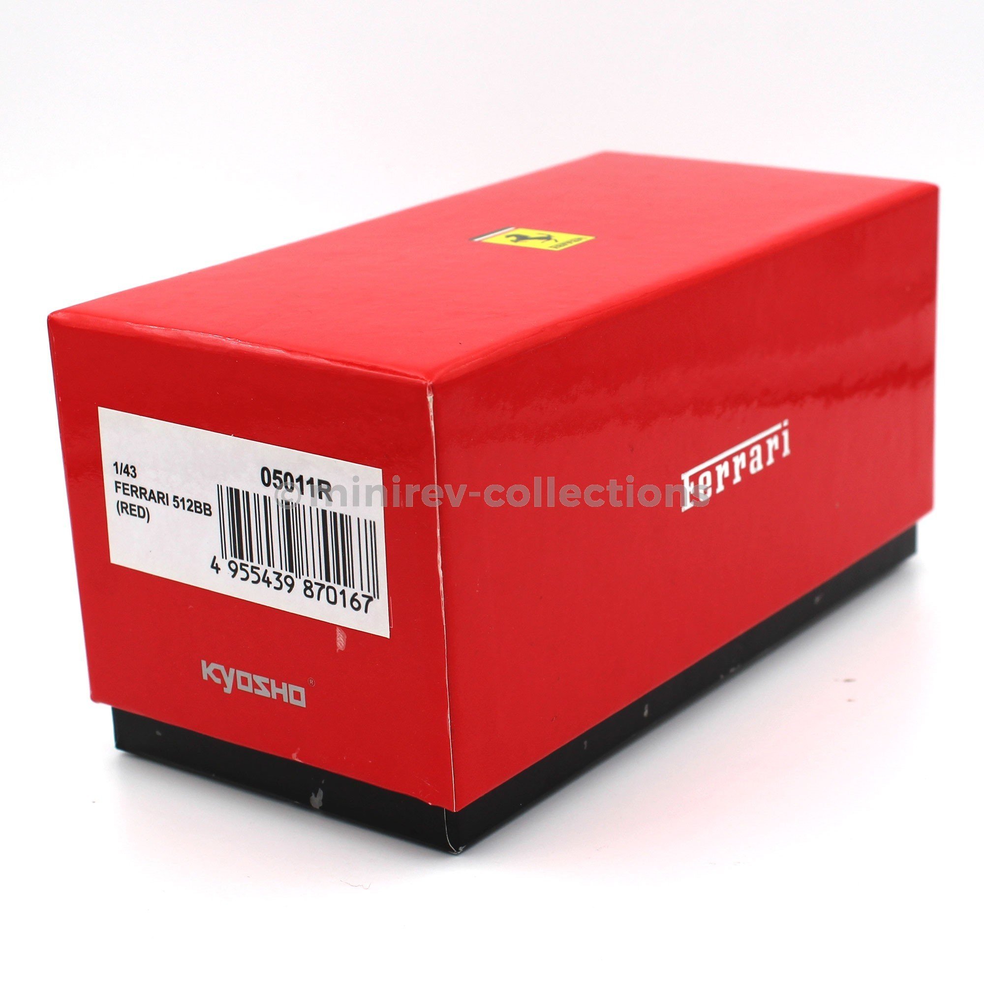 Amazon.co.jp: 京商 1/43 フェラーリ 512BB レッド K05011R 完成品