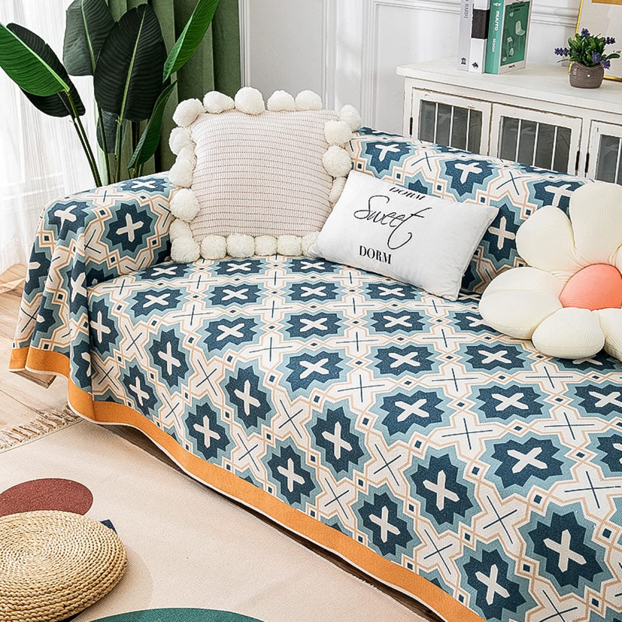 Amazon｜DB3NK マルチカバー マルチクロス 長方形 90×120cm 表生地綿