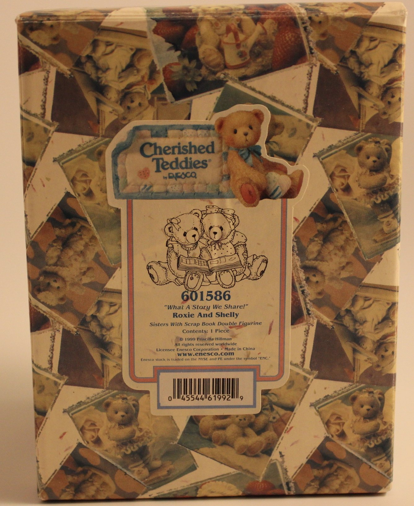 Amazon.com: Cherished Teddies 1999 Roxie And Shelly 601586 : 玩具